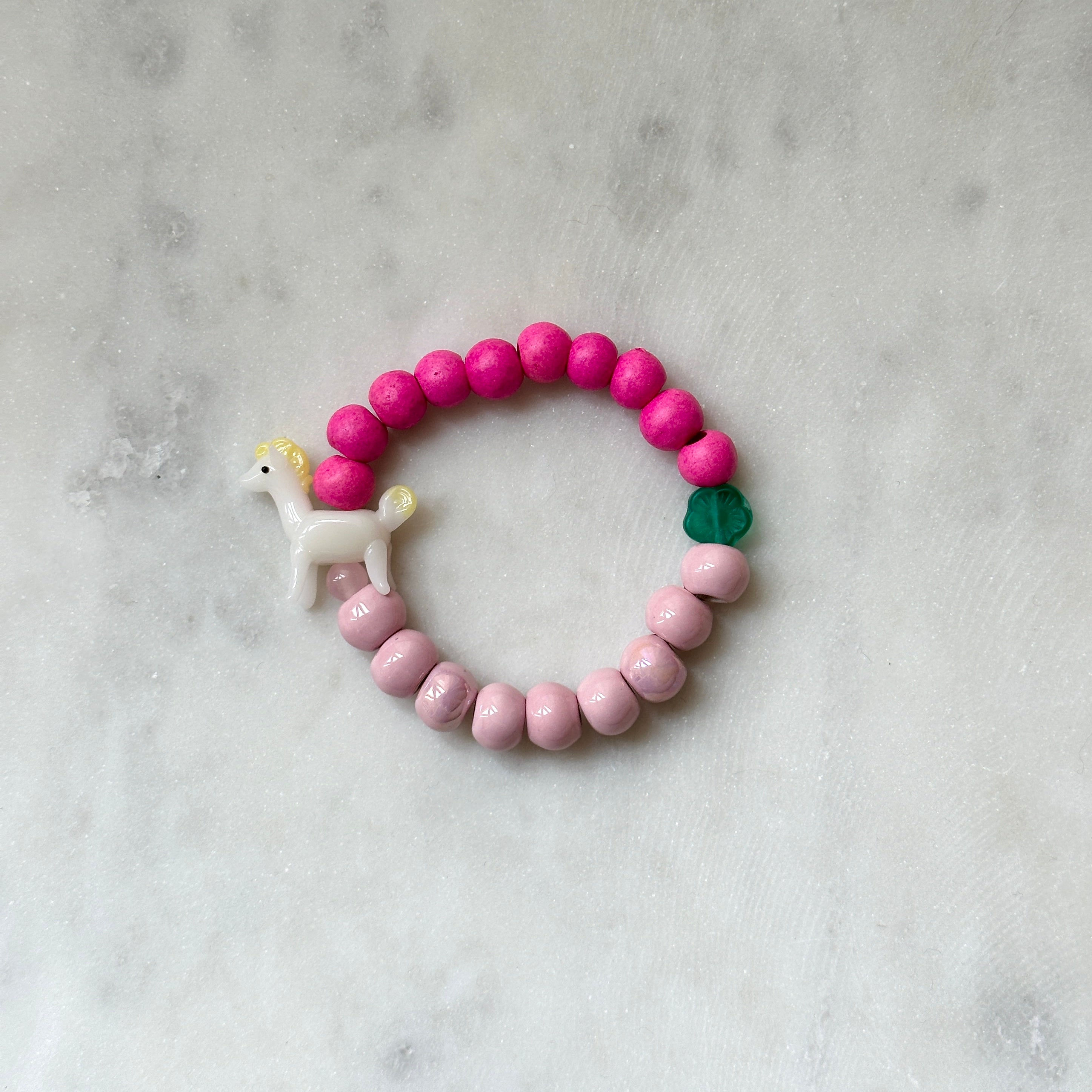 Pre- Order Little White Pony - Pink