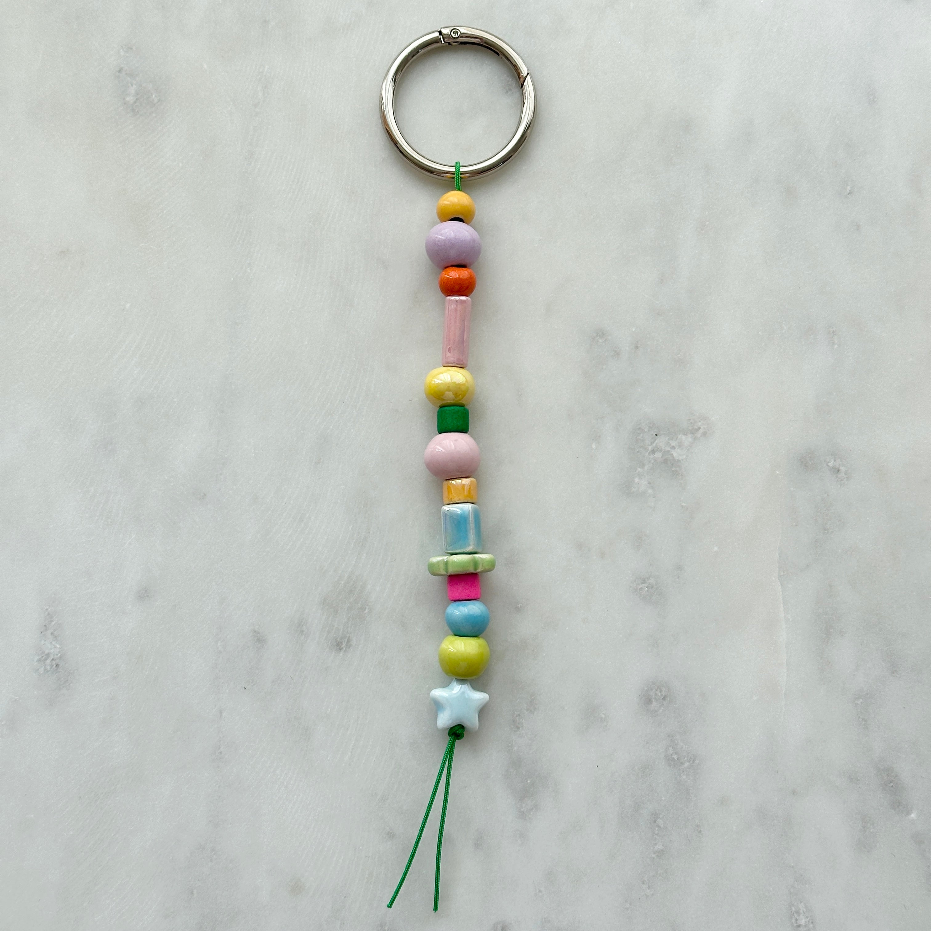 Bag/ Key Charm – Blue Starlet