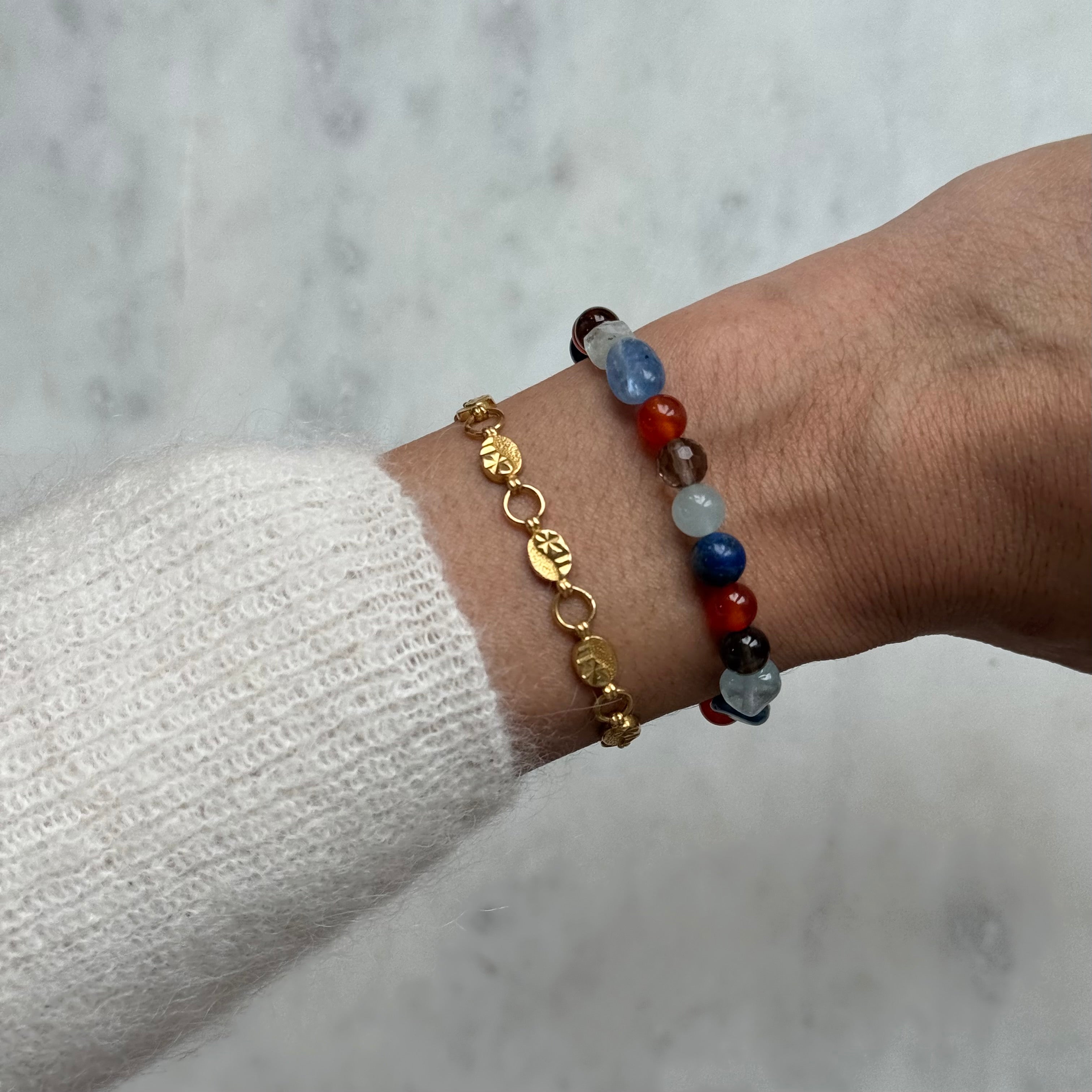 Autumn Blues - Light Bracelet