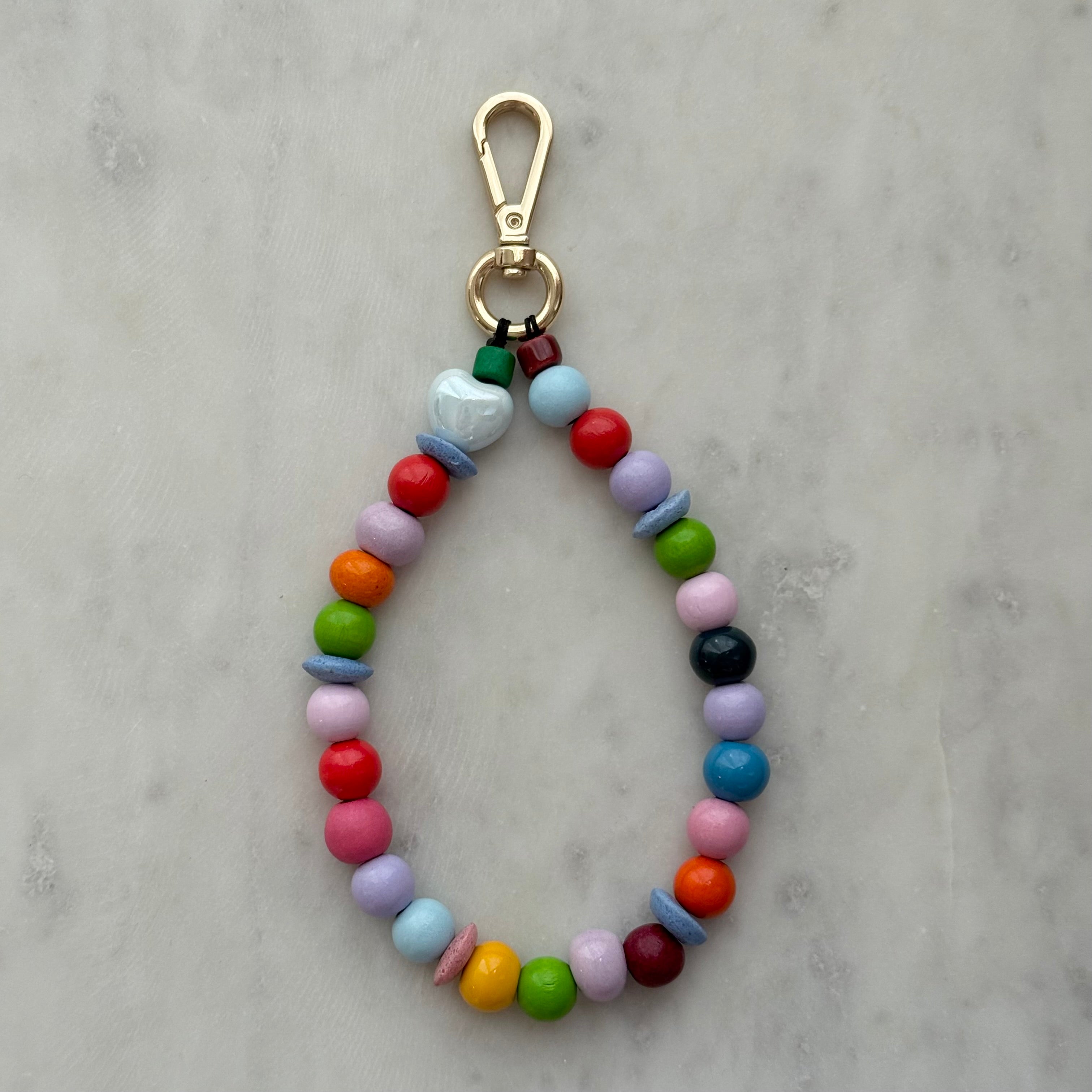 Mobile Phone Chain - Happy