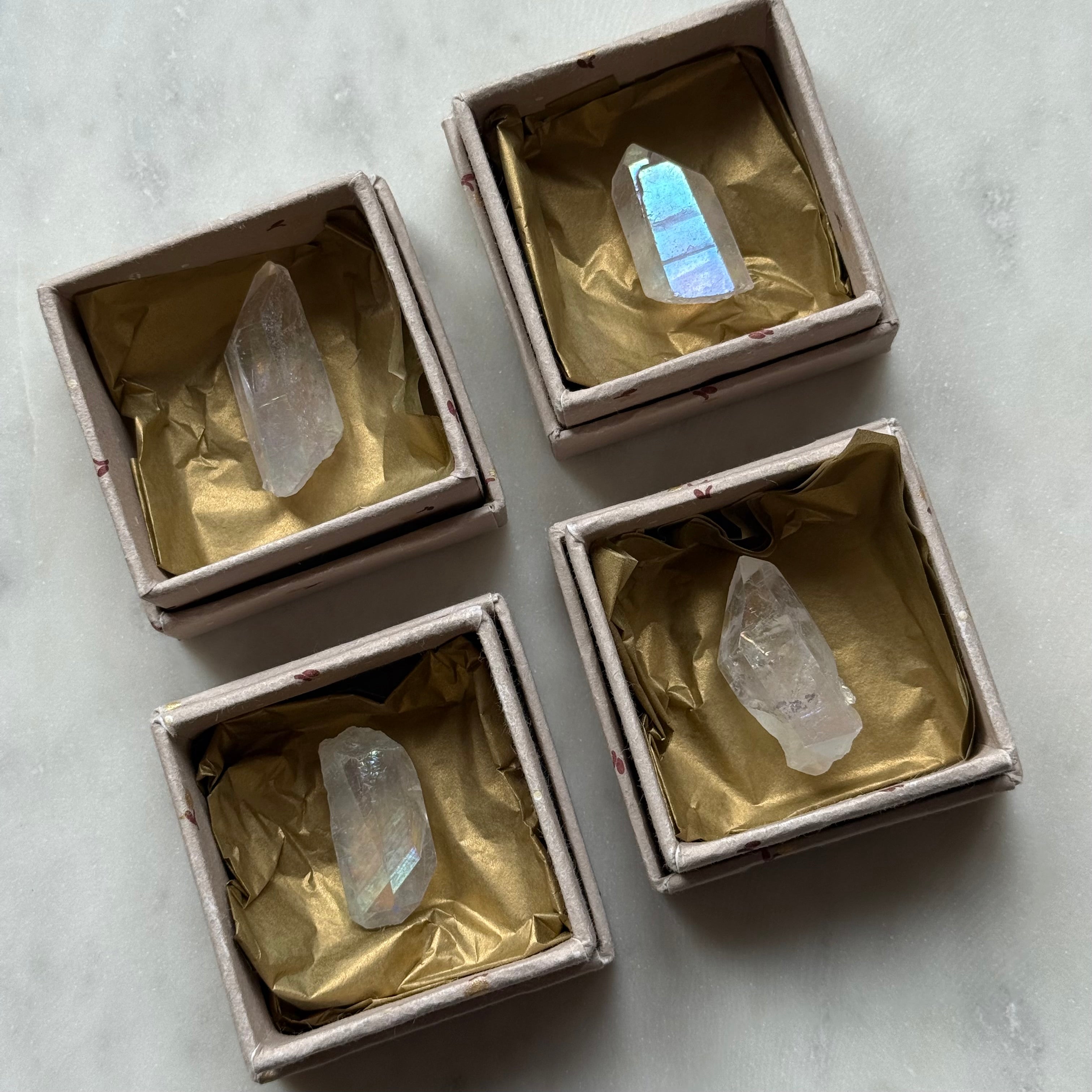 Wish You Well Box - Rock Crystal