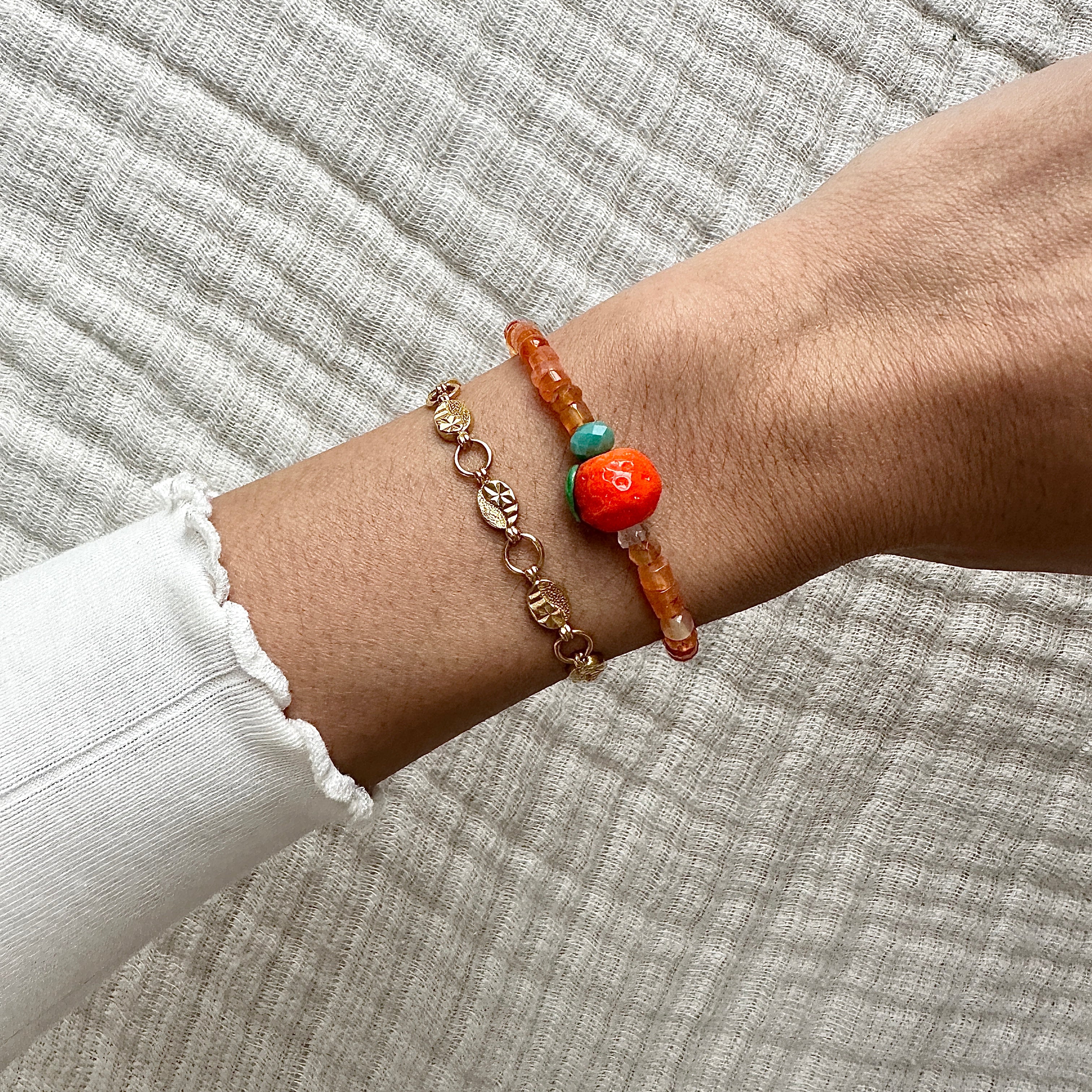 Orange Bracelet