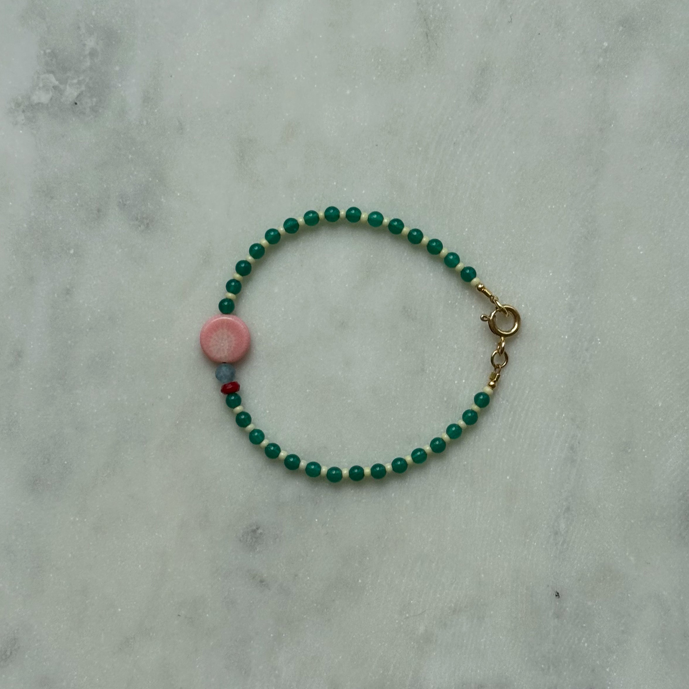 Pink Meadow Bracelet