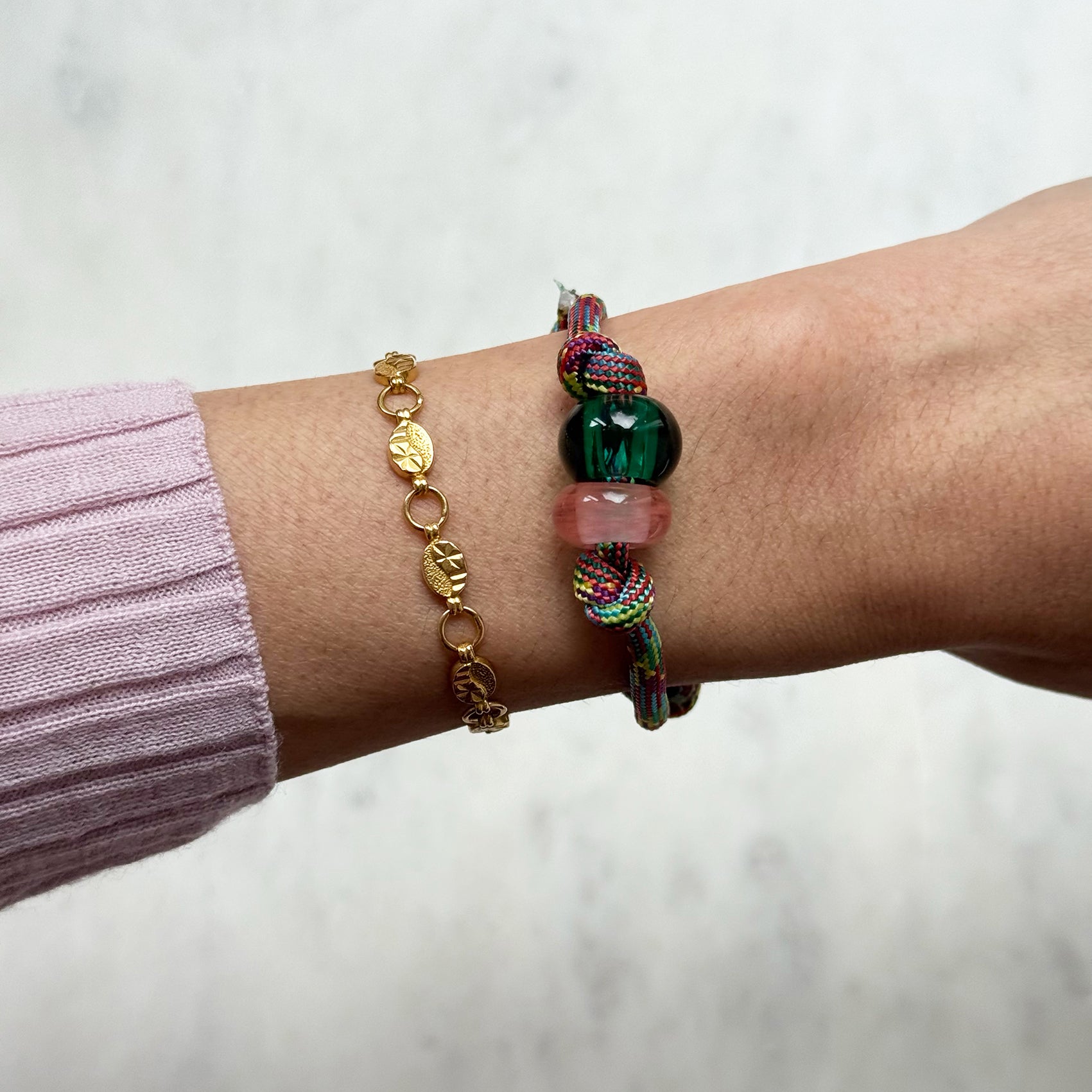 Cord Bracelet - Harlequin