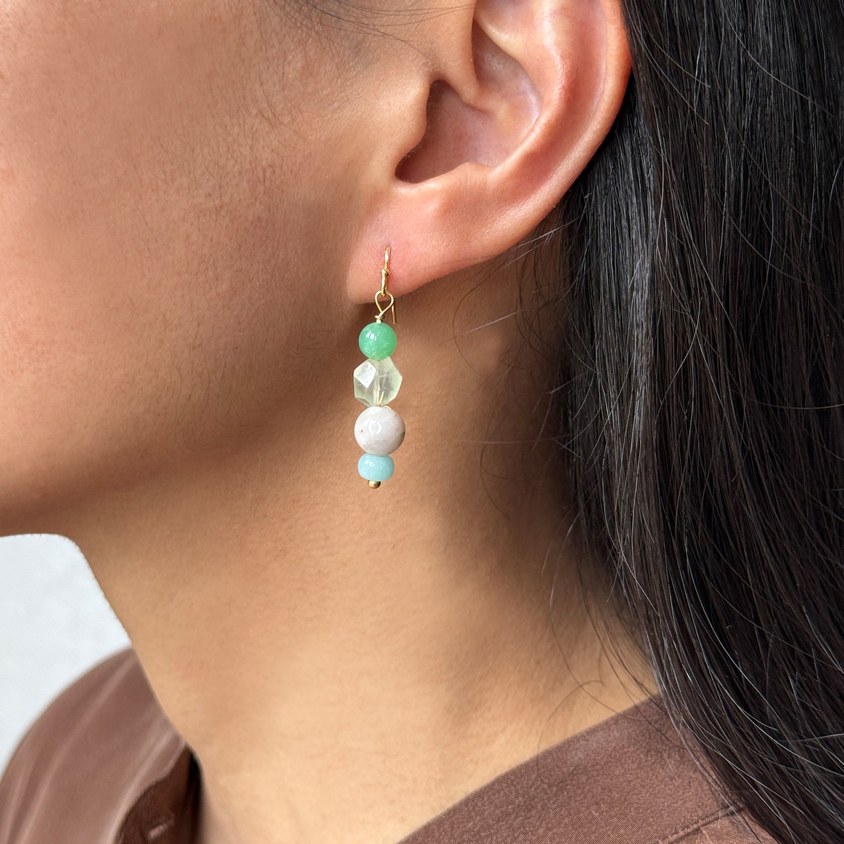 Candy Earrings - Sweet Seafoam