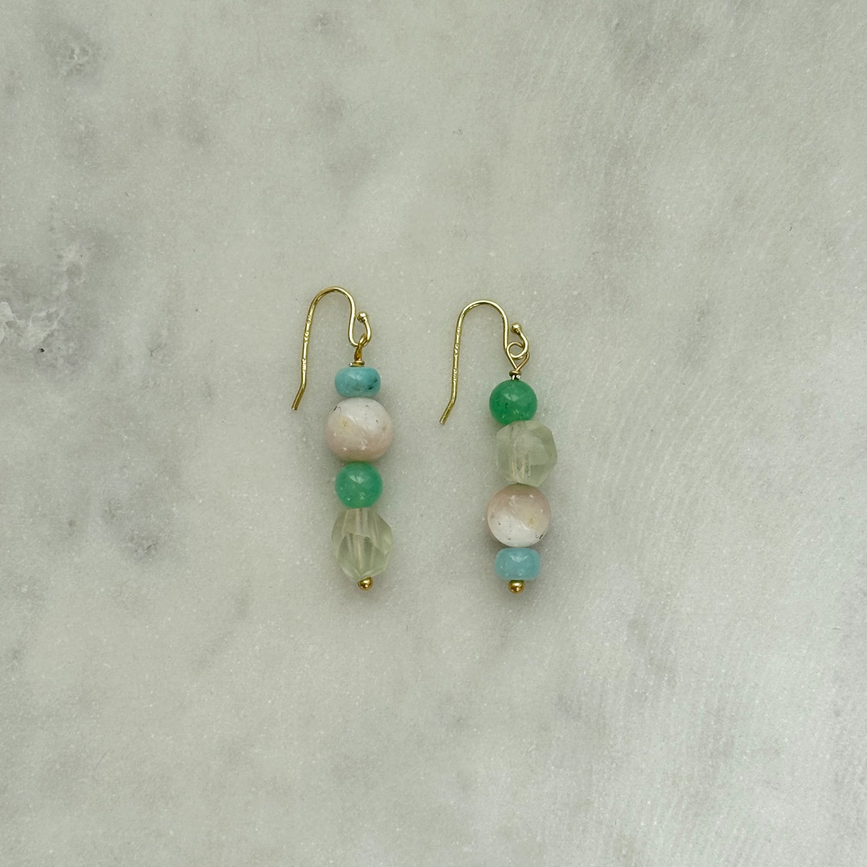 Candy Earrings - Sweet Seafoam