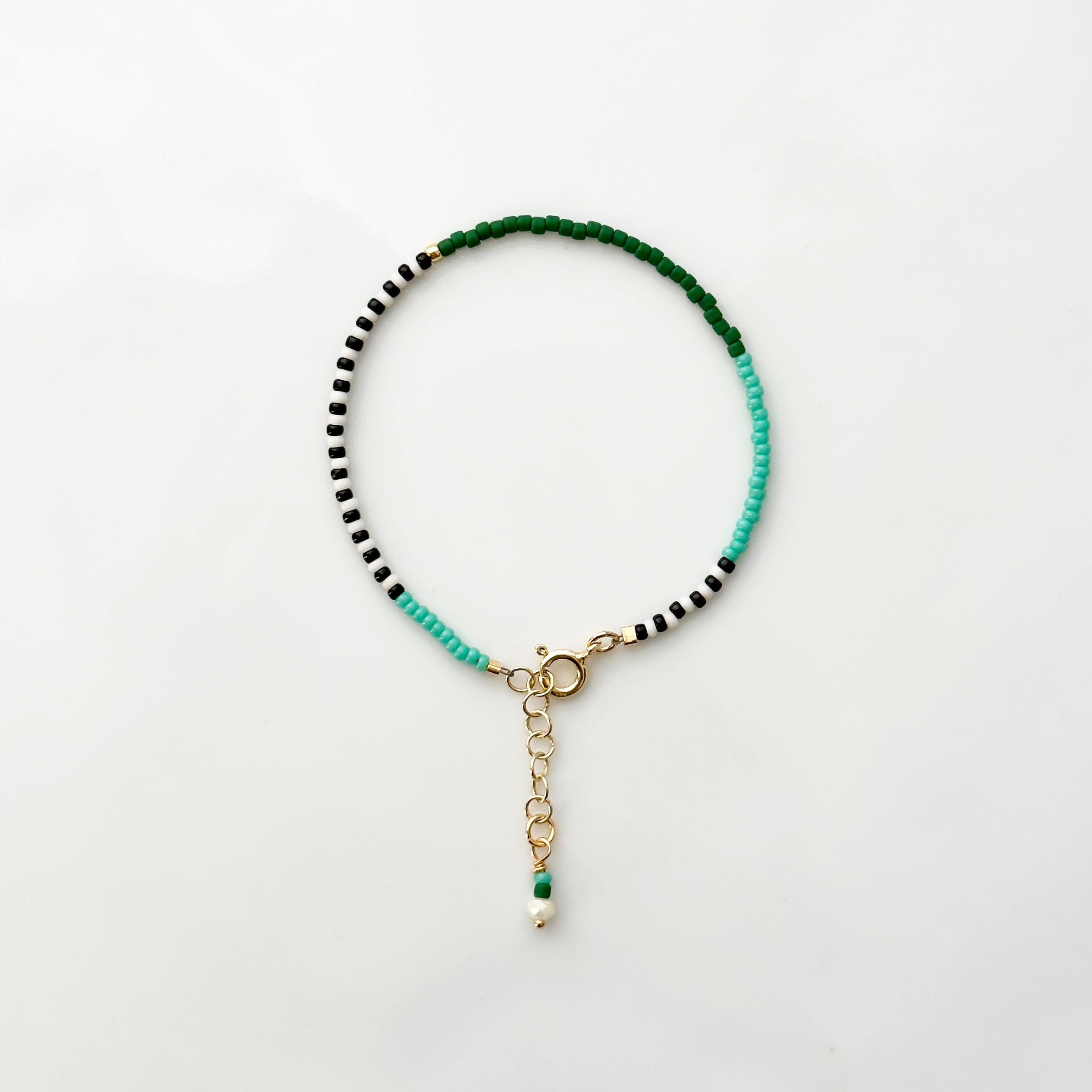 Harlequin Bracelet - Forest & Sage