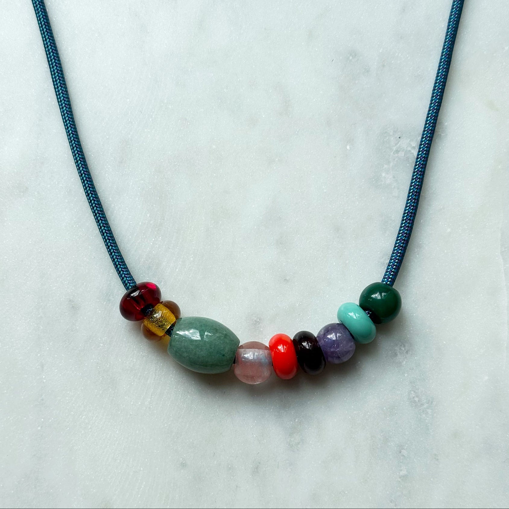 Cord Necklace - Ocean