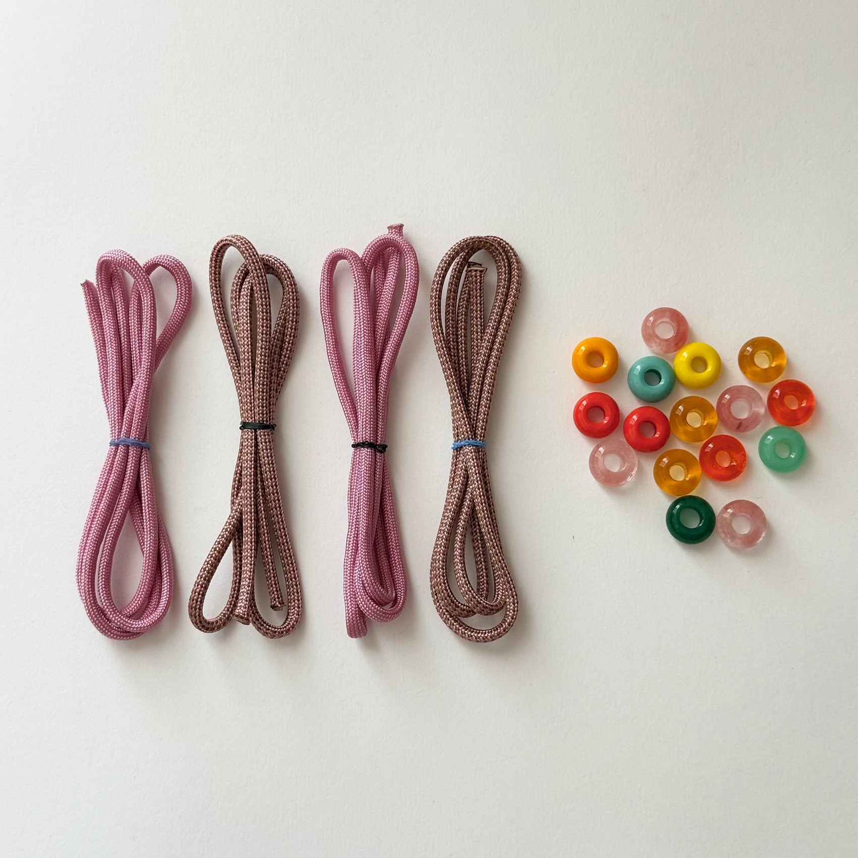Cord Set - Pink/Red
