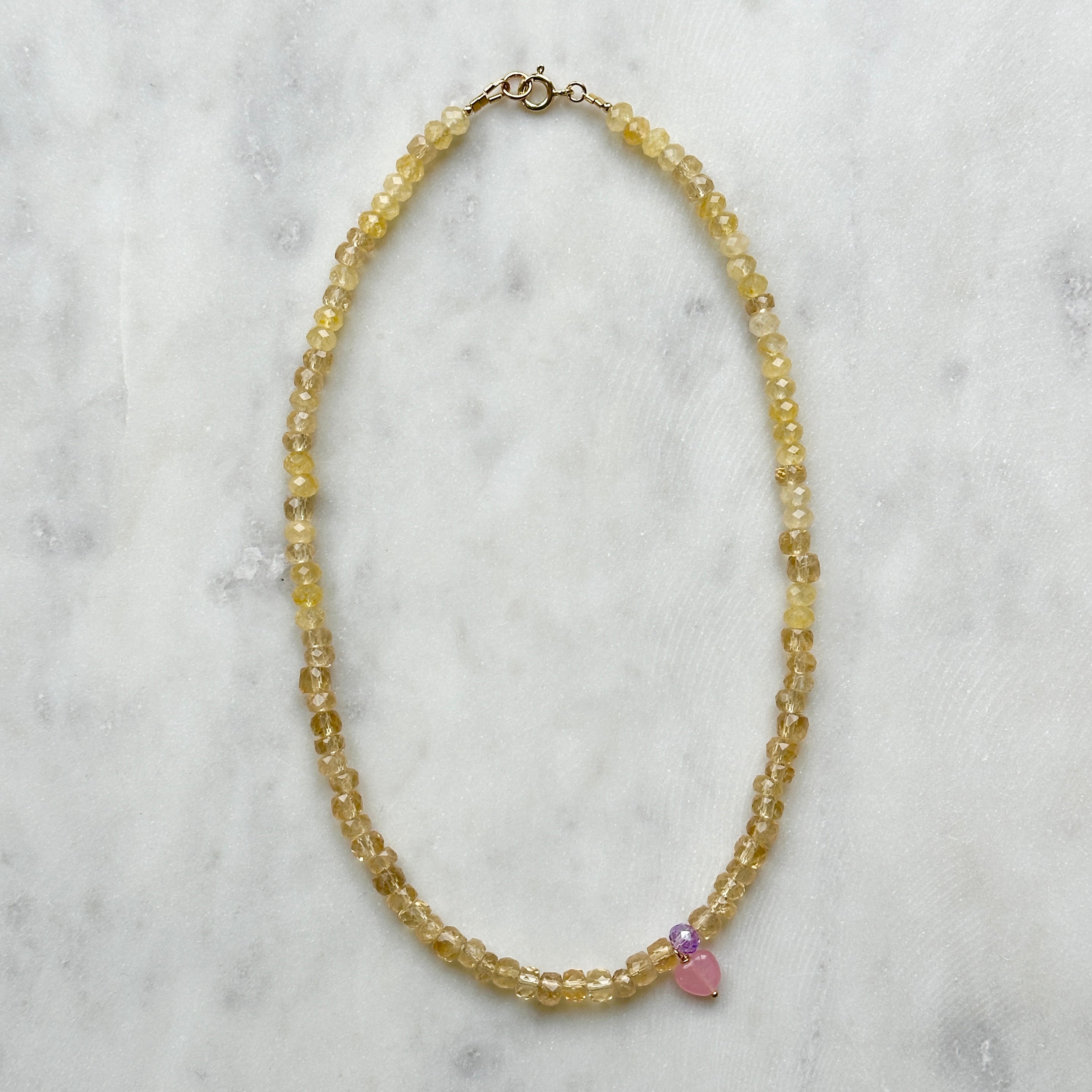 Sunshine & Petite Pink Heart