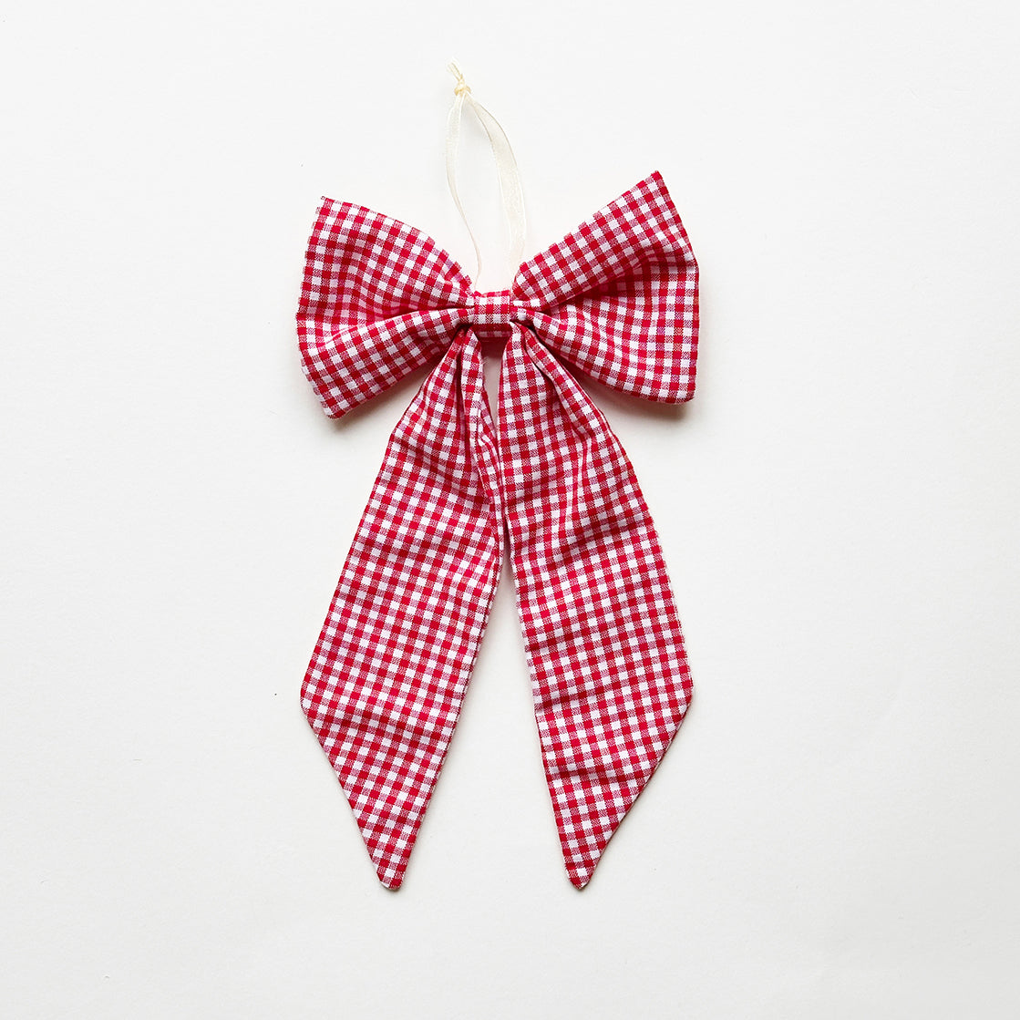 Cotton Bow - Red Check
