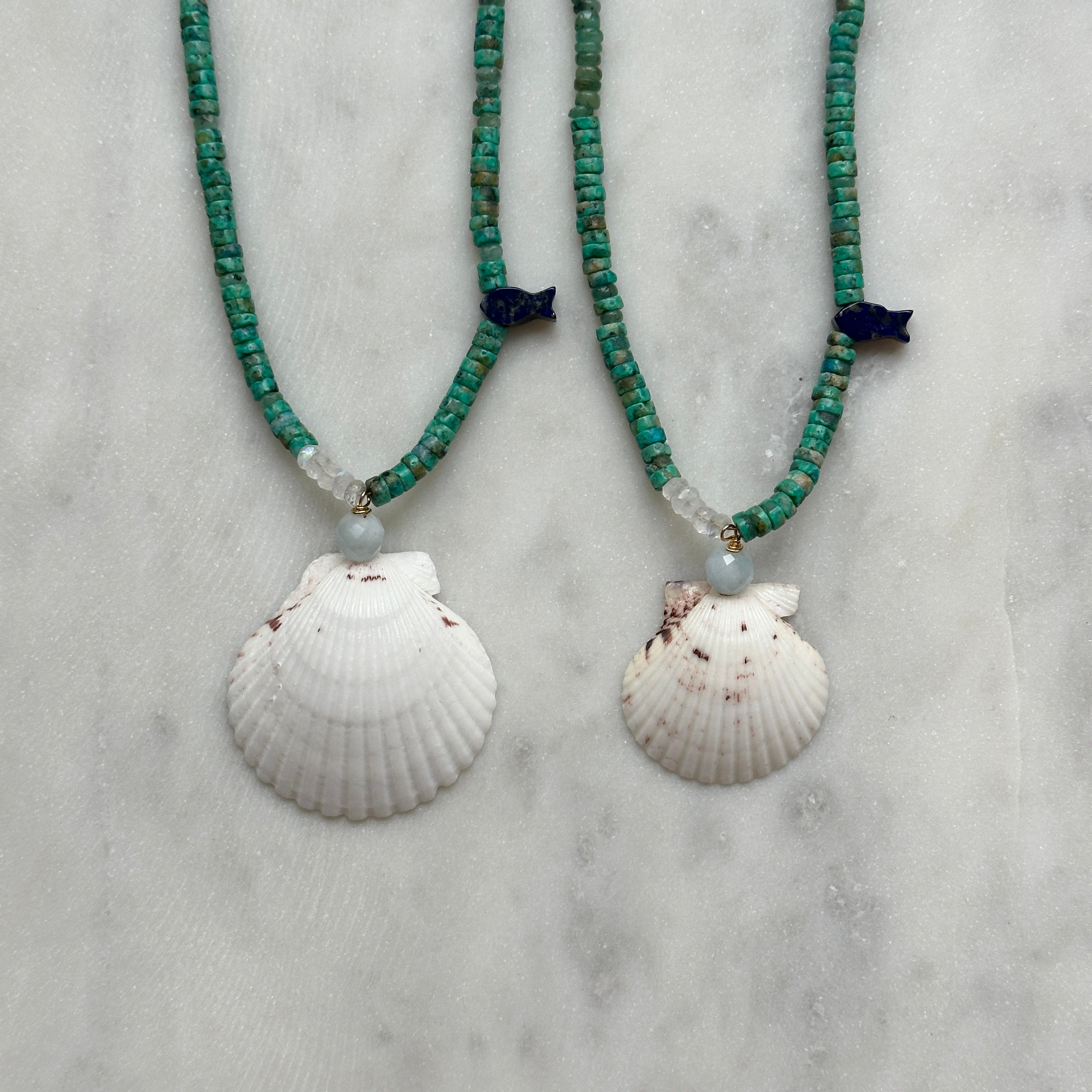 White Shell Necklace