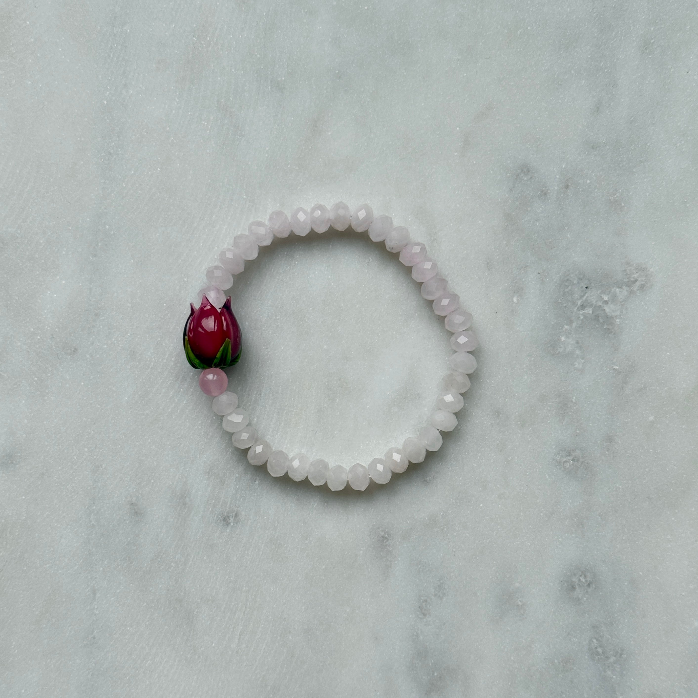 All Pink Tulip Bracelet