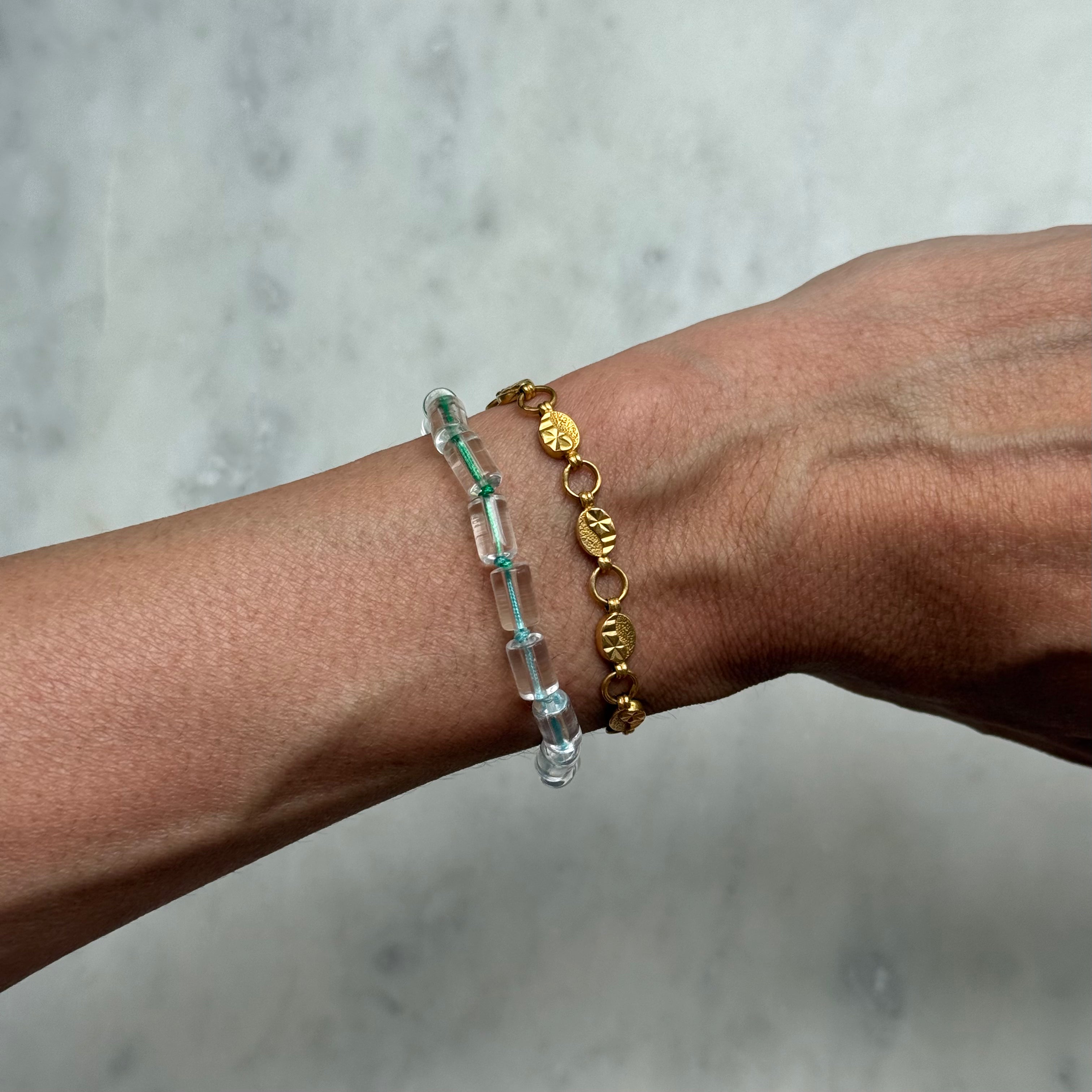 Rainbow Cubes Bracelet