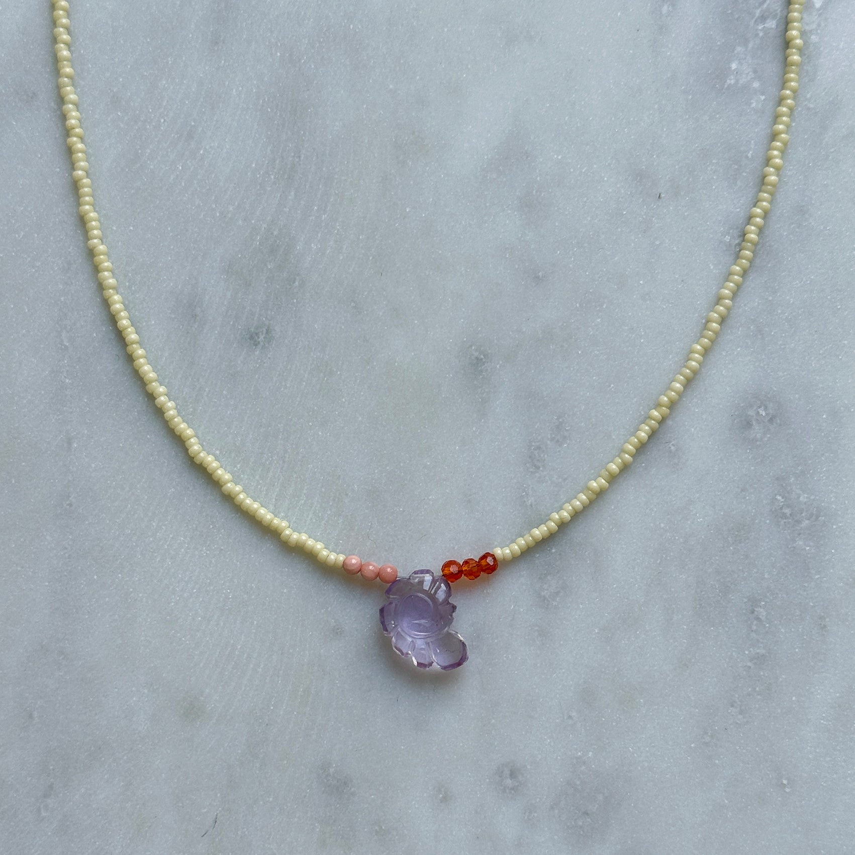 Tiny Amethyst Shell