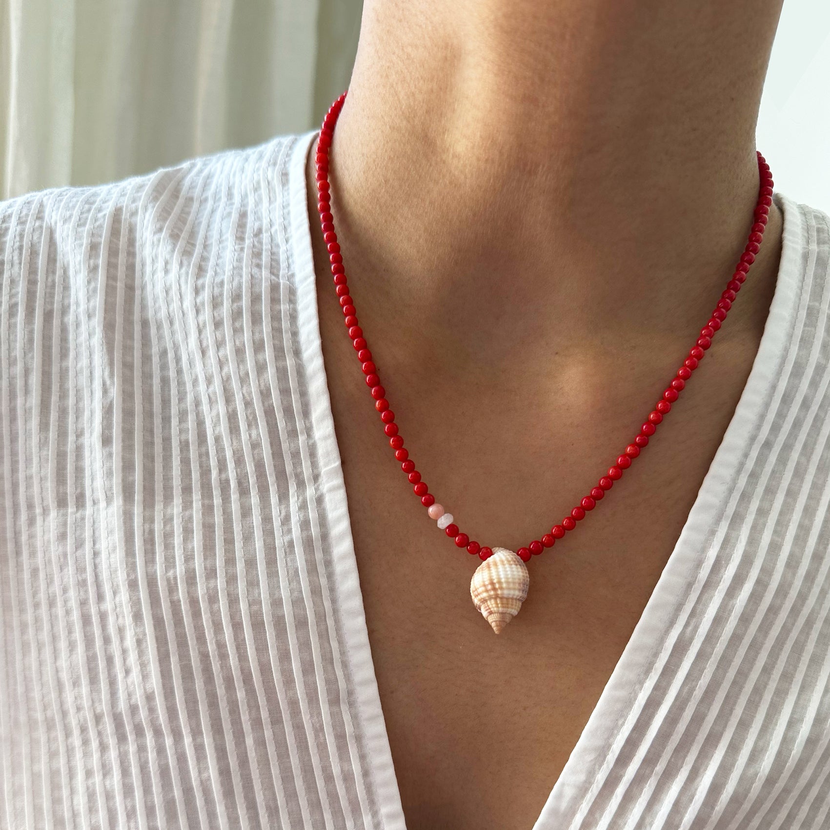 Mini Golden Nutmeg Necklace