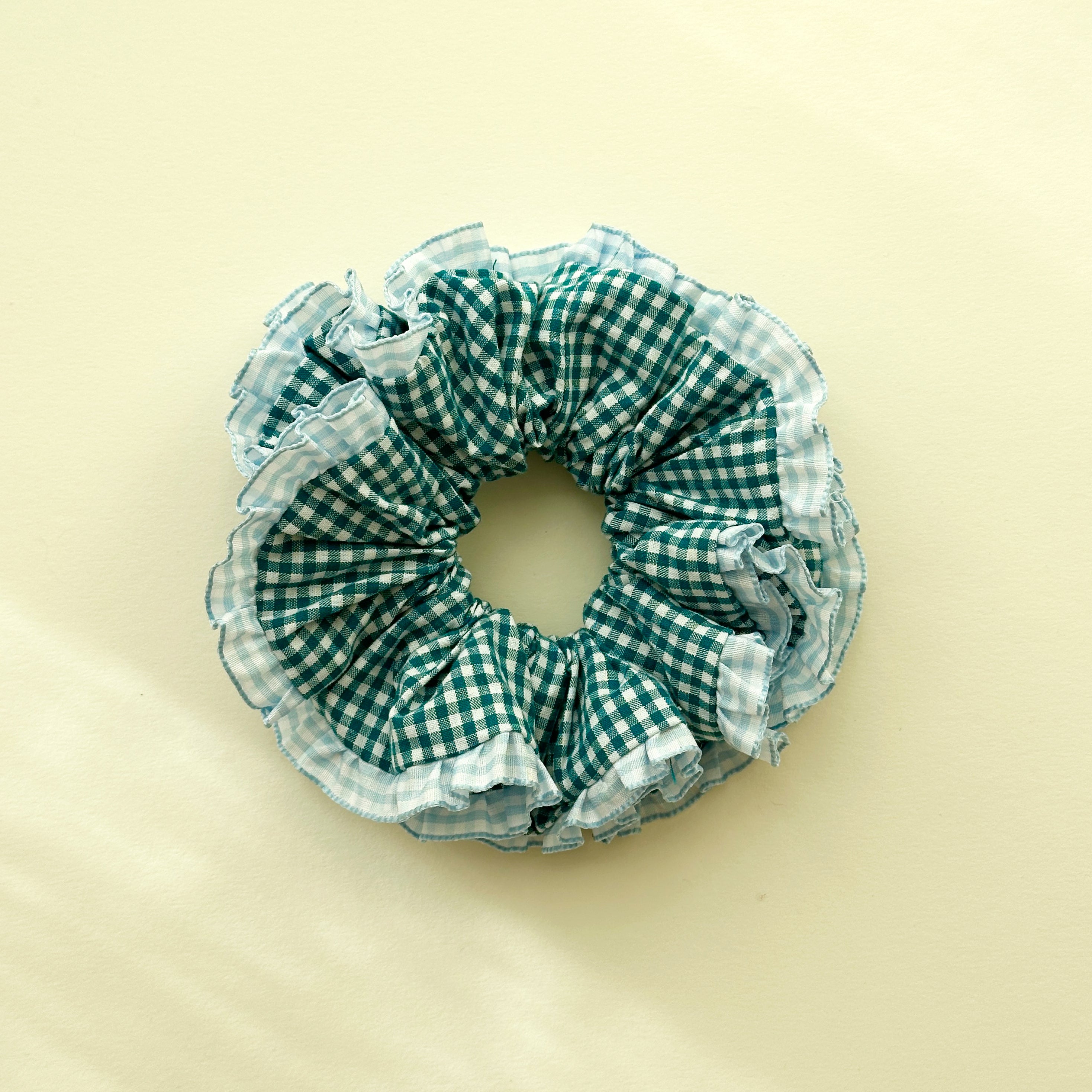Oversized Scrunchie - Vichy Forrest