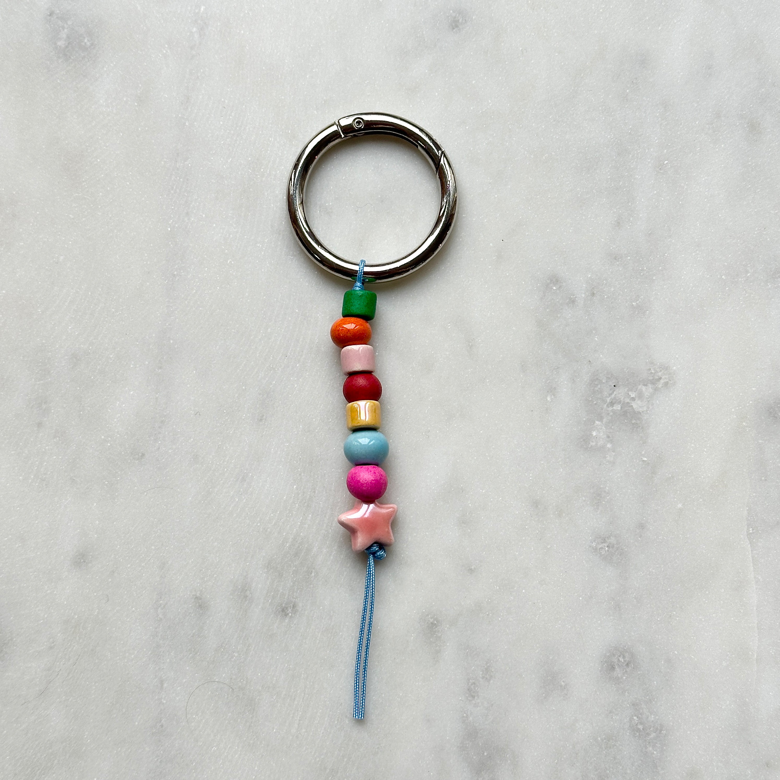 Bag/Key Charm - Pink Starlet