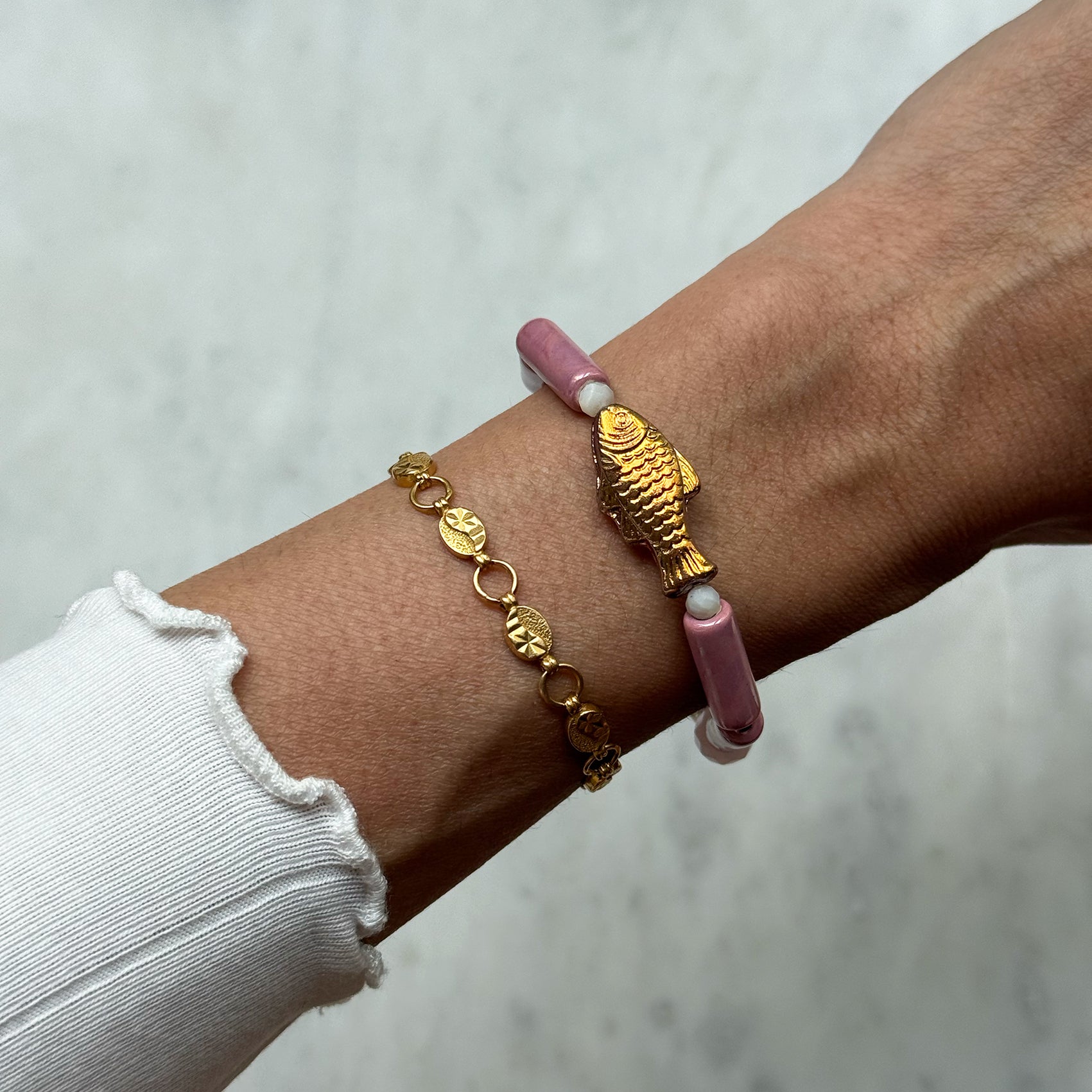 Golden Fish Bracelet