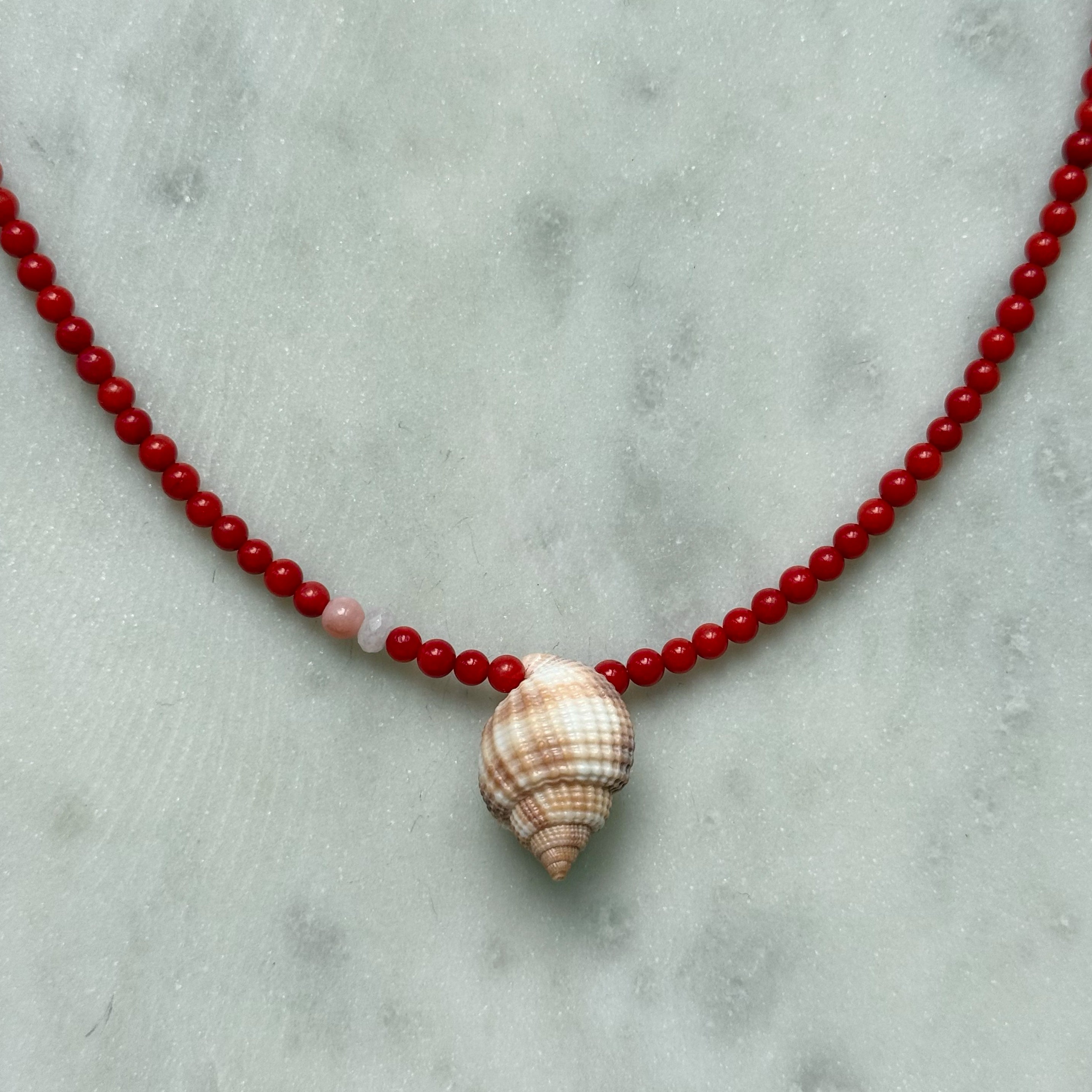 Mini Golden Nutmeg Necklace