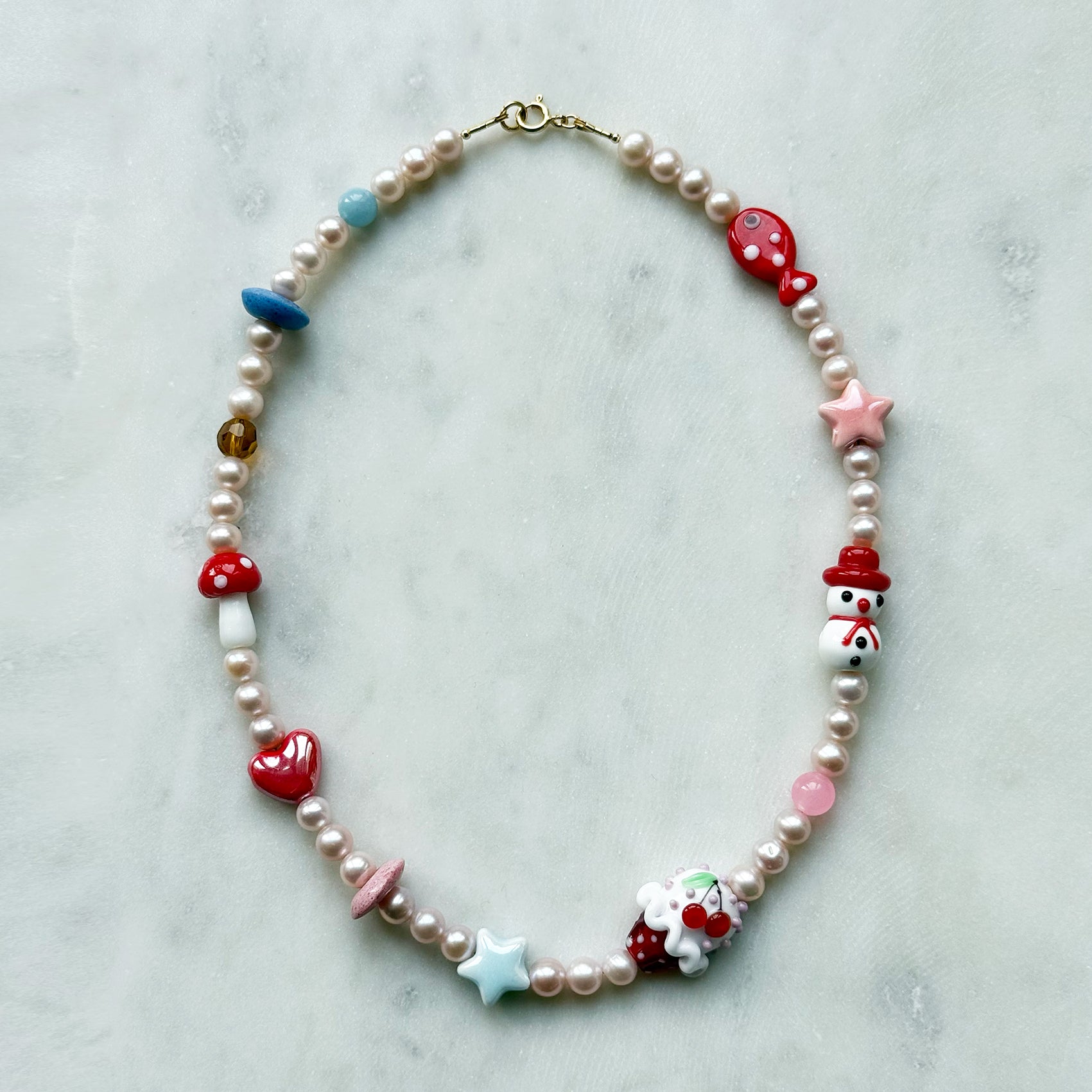 Happy Holiday Necklace