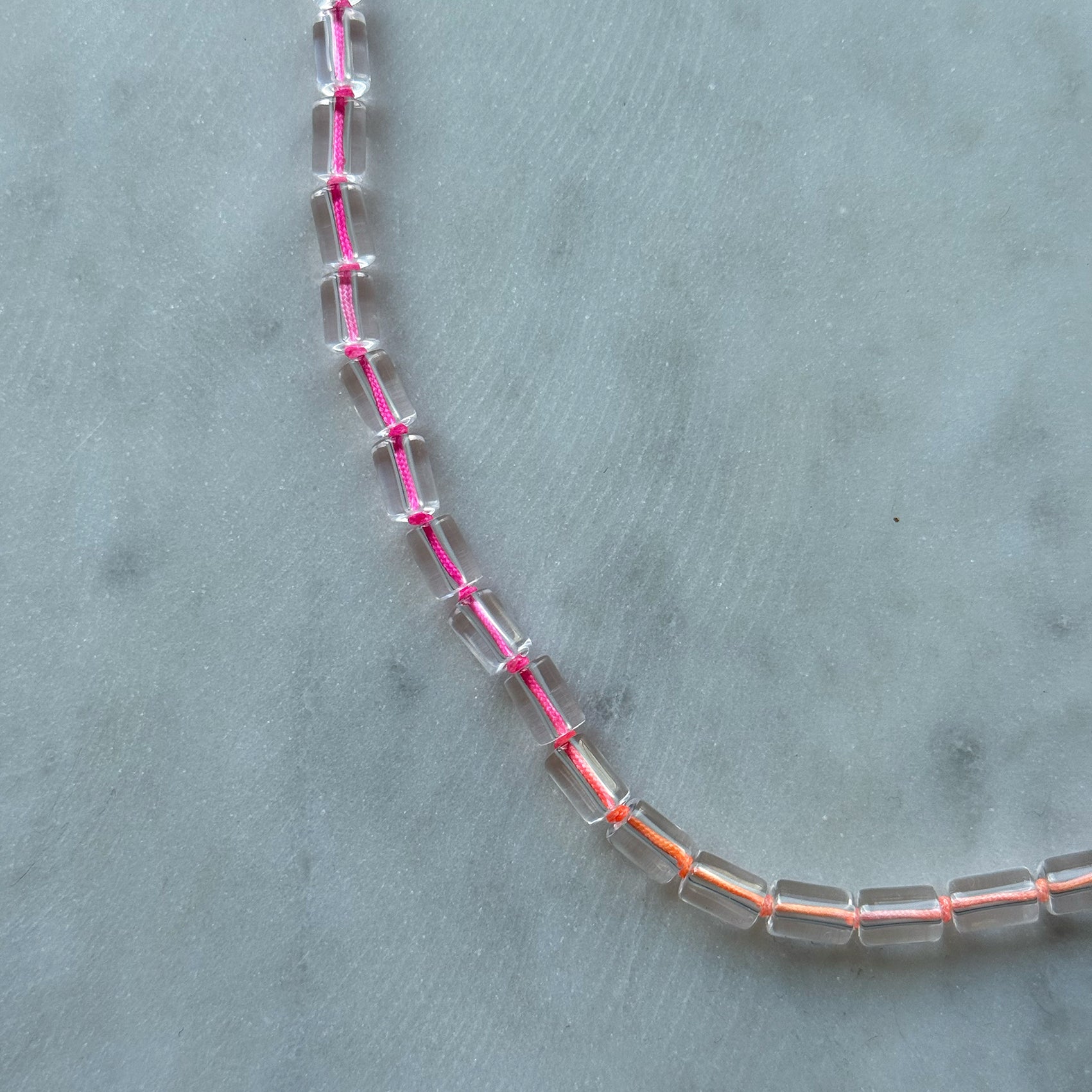 Rainbow Cubes Necklace