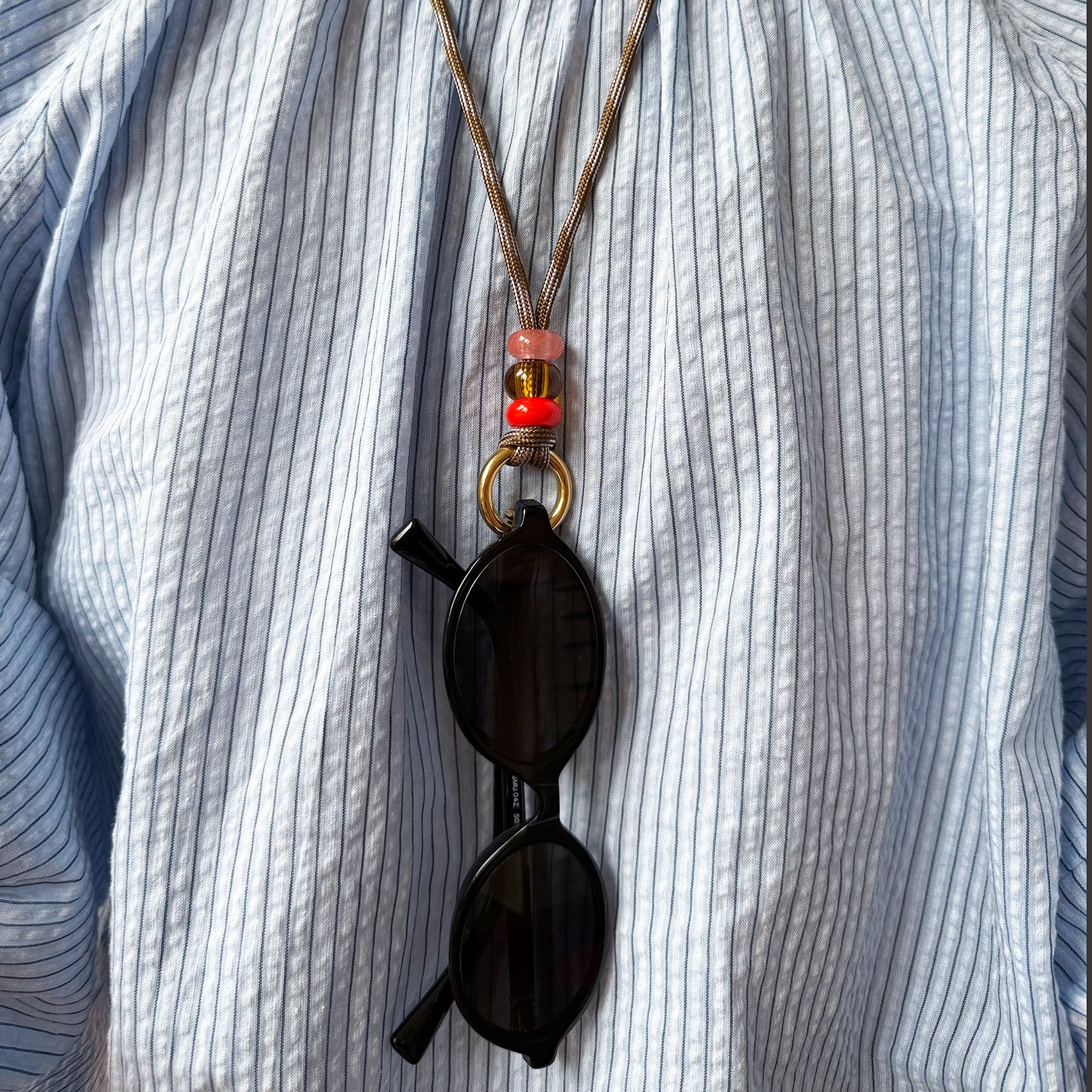 Sunglass cord - Chocolate