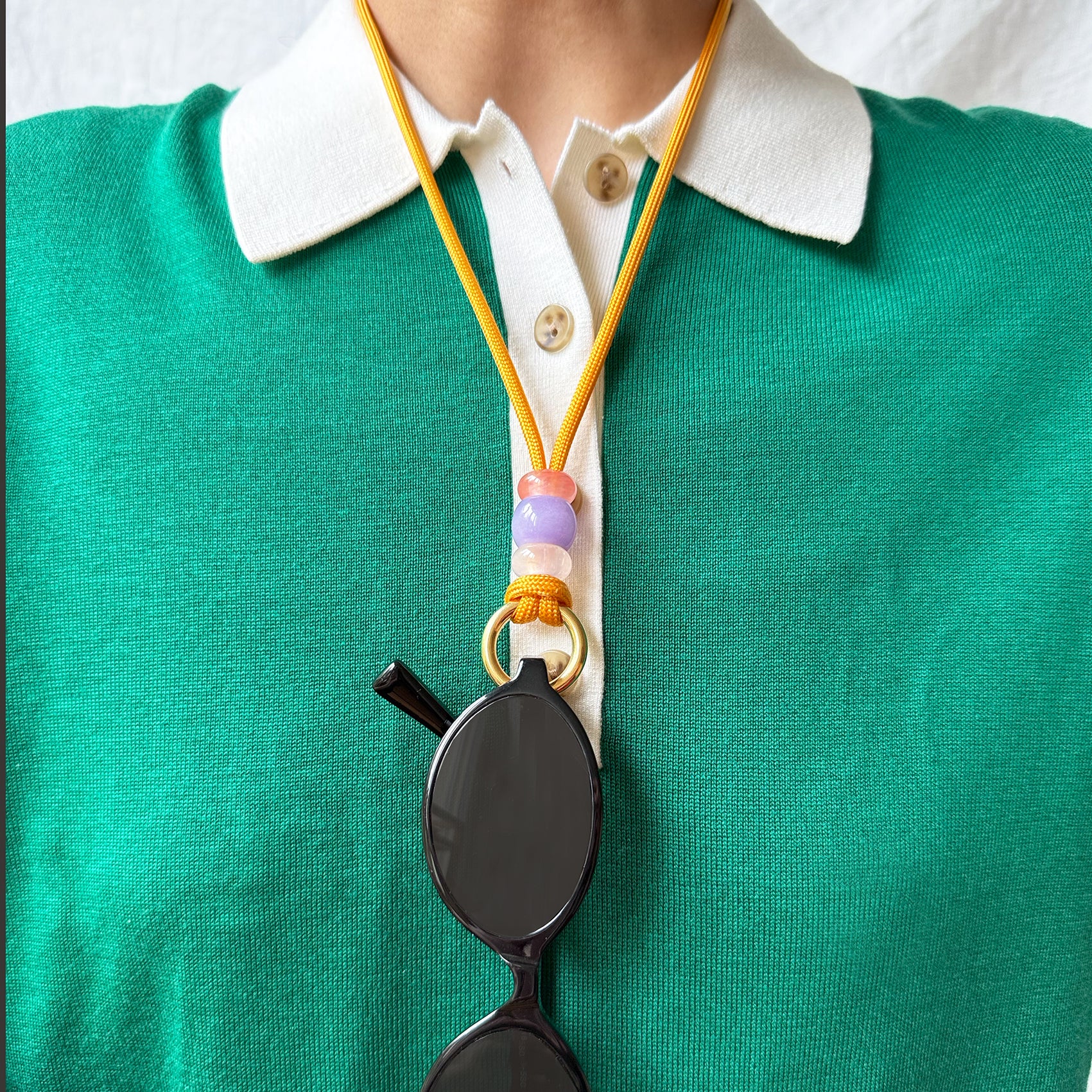 Sunglass cord - Sunshine