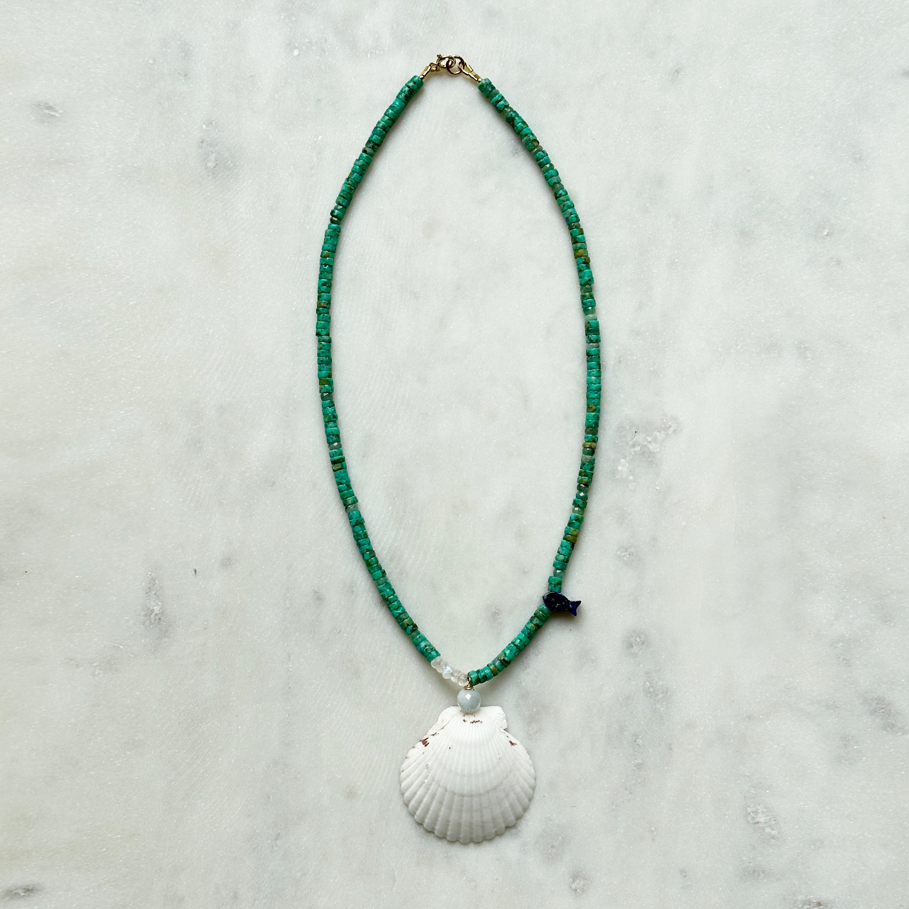 White Shell Necklace
