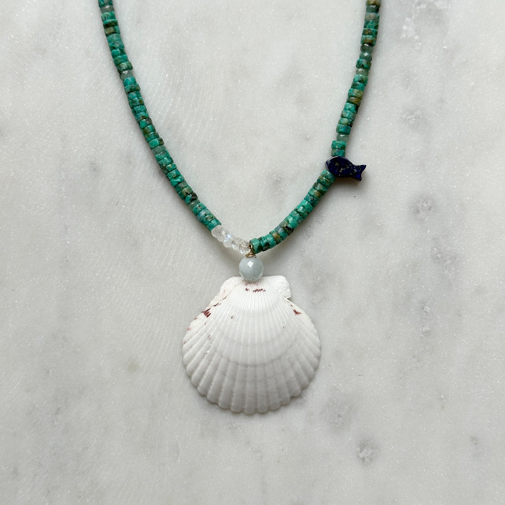 White Shell Necklace