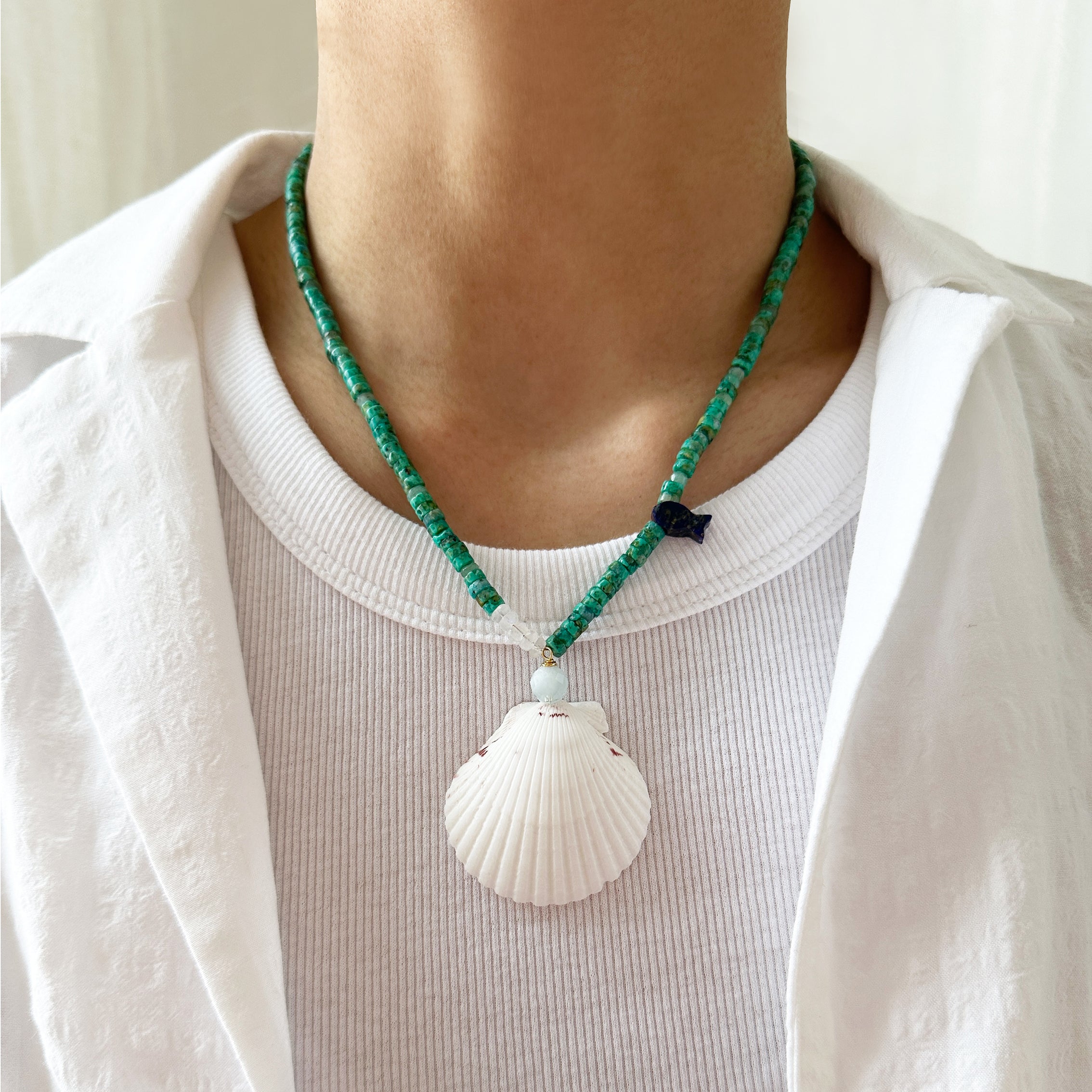 White Shell Necklace