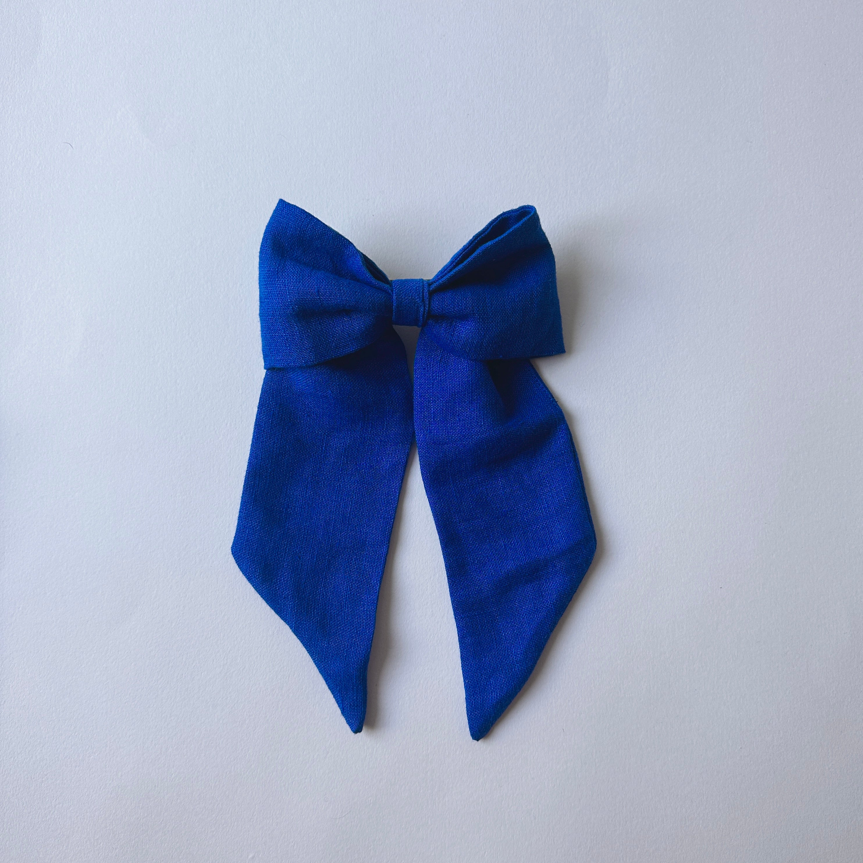 Oversized Hair Bow -Royal Blue