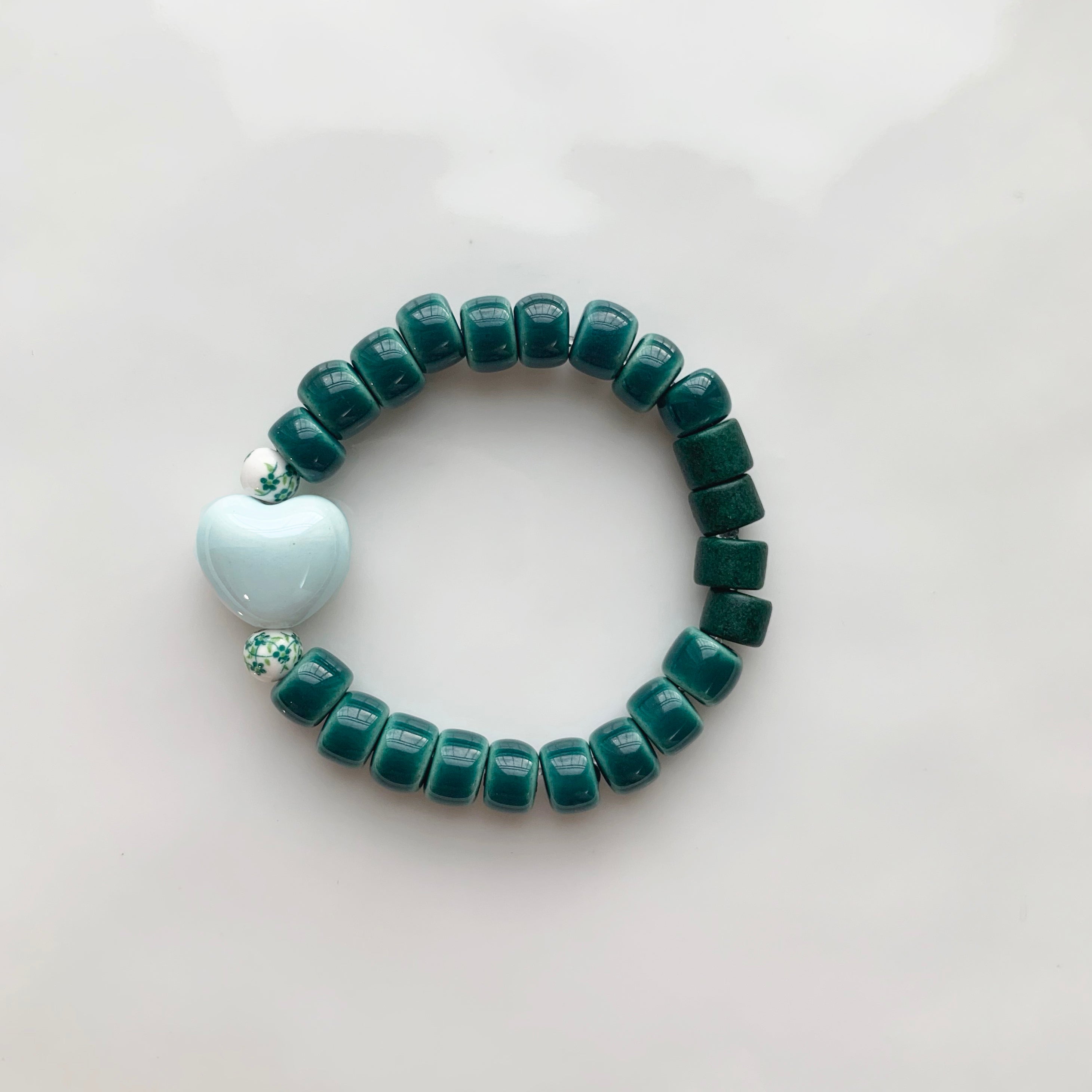 Close To My Heart - Pale Blue & Forest