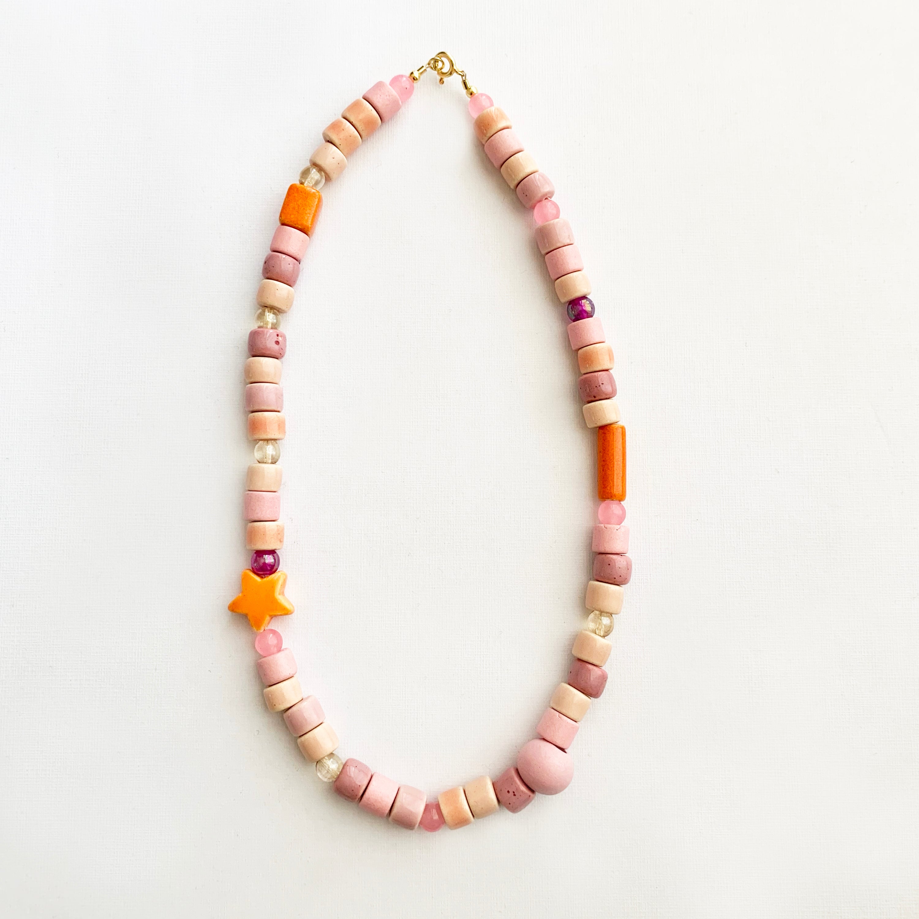 Grapefruit & Sunset Choker