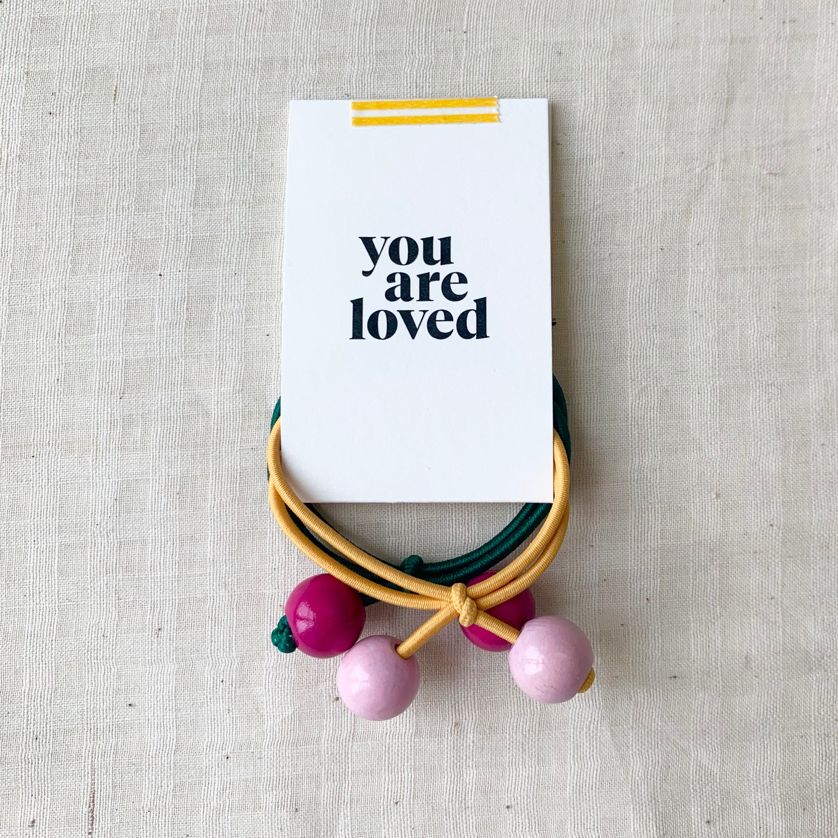 Bubble Hair Ties Kids - Forest and Sun