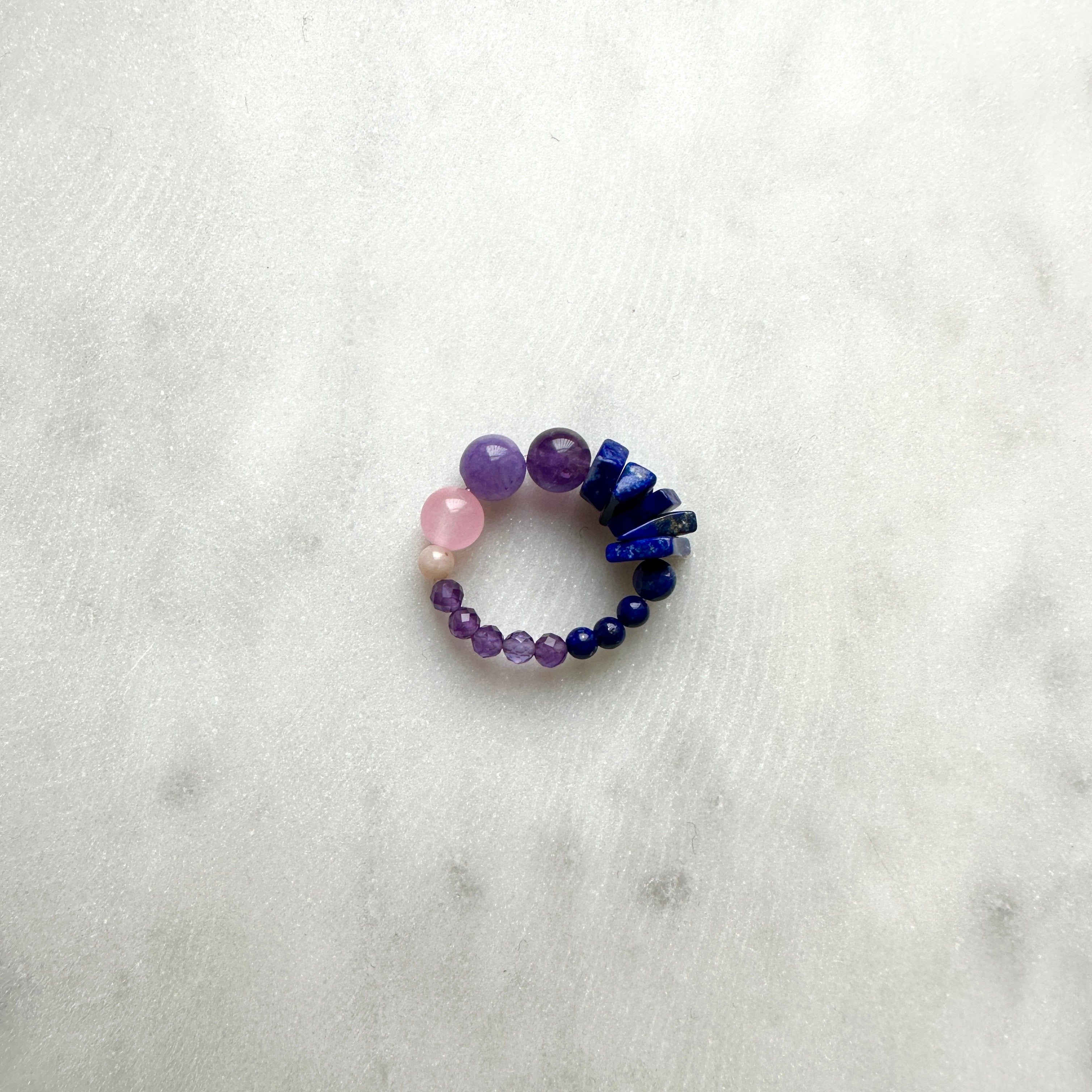 From Blue to Lilac - Round & Square