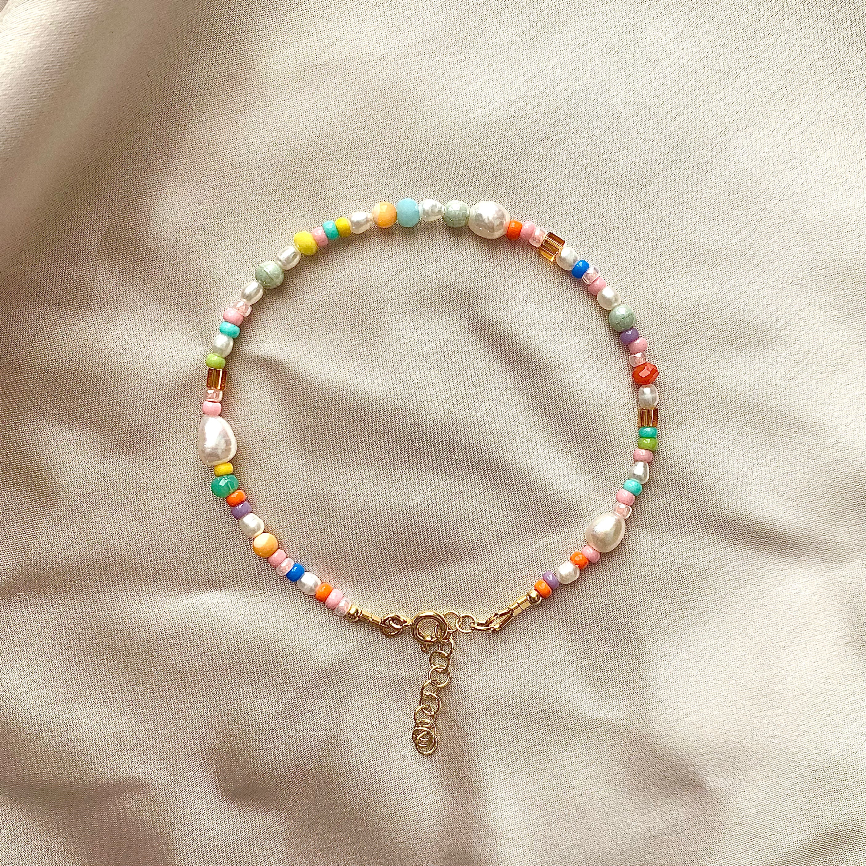 Rainbow Mix Anklet