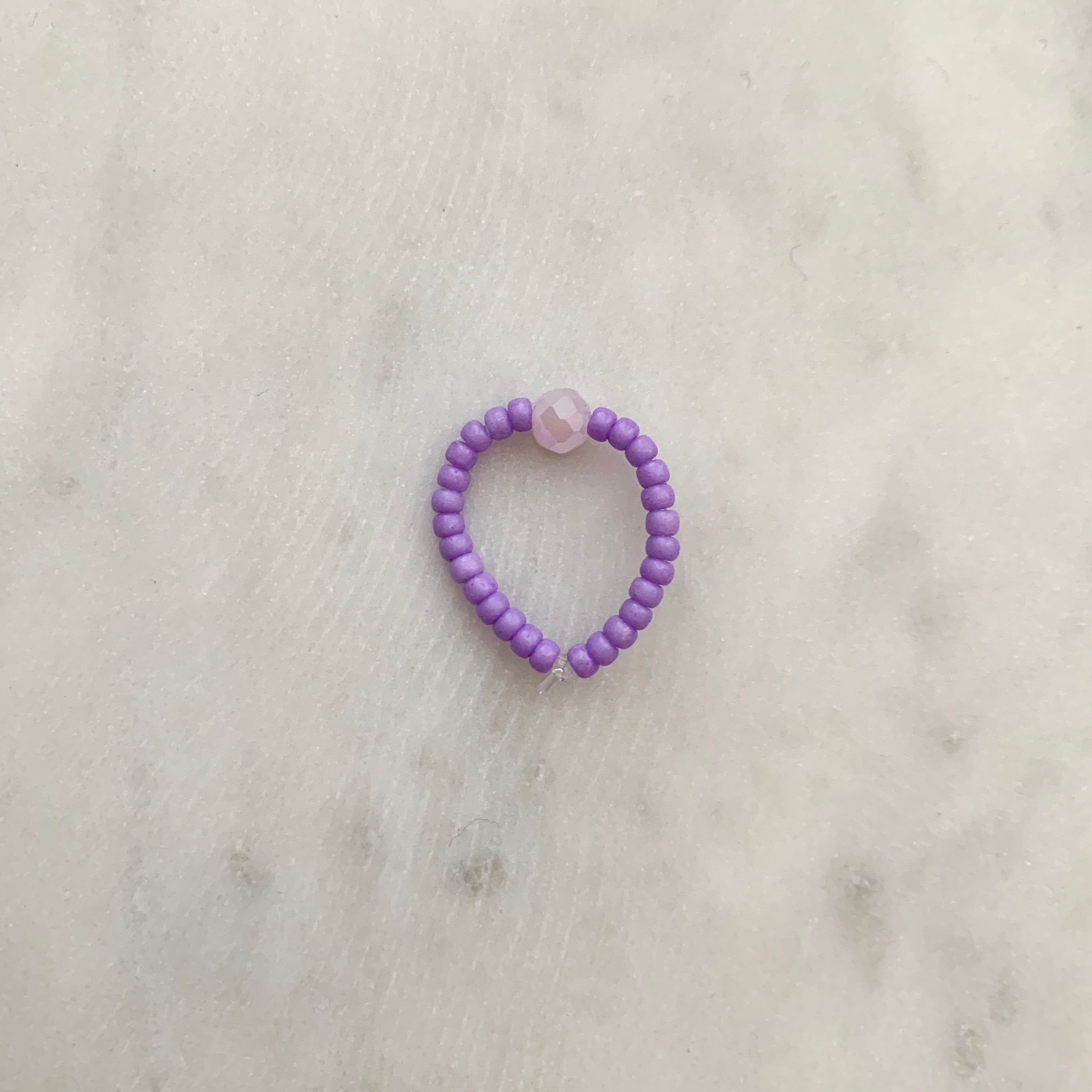 Sparkly Ring - Lilac