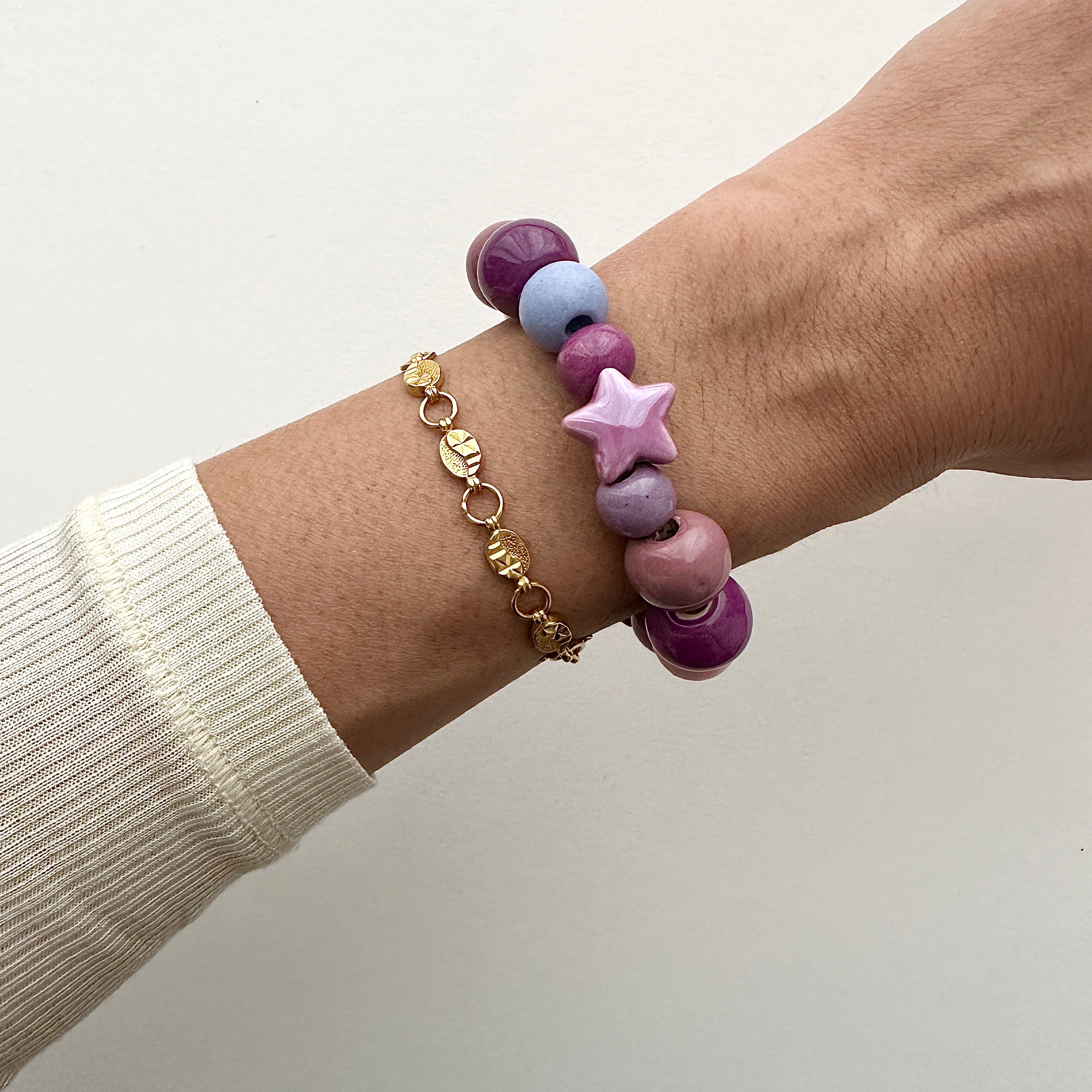 Scoops of Ice Cream, lilac – Bracelet