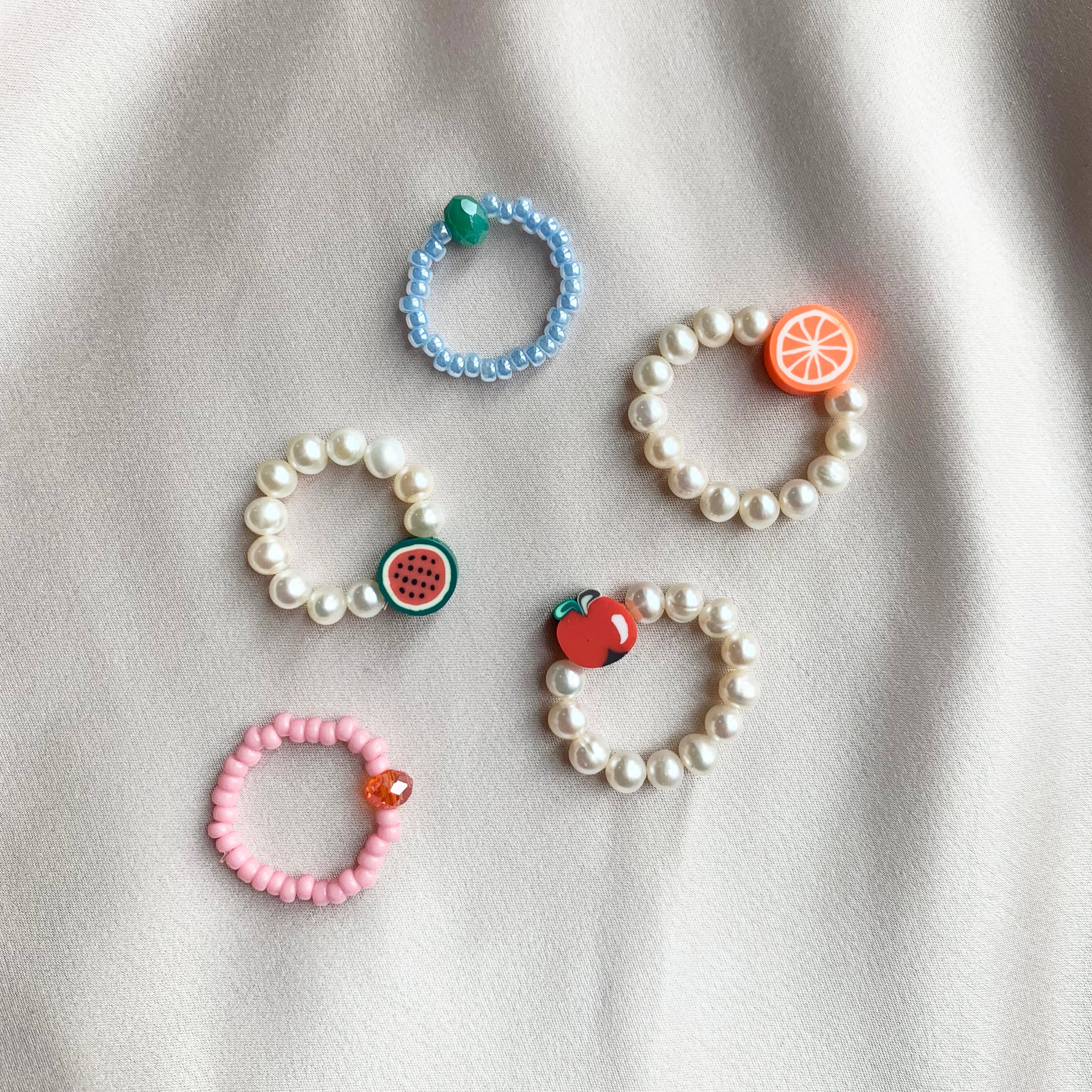 Sparkly Ring - Blush Pink