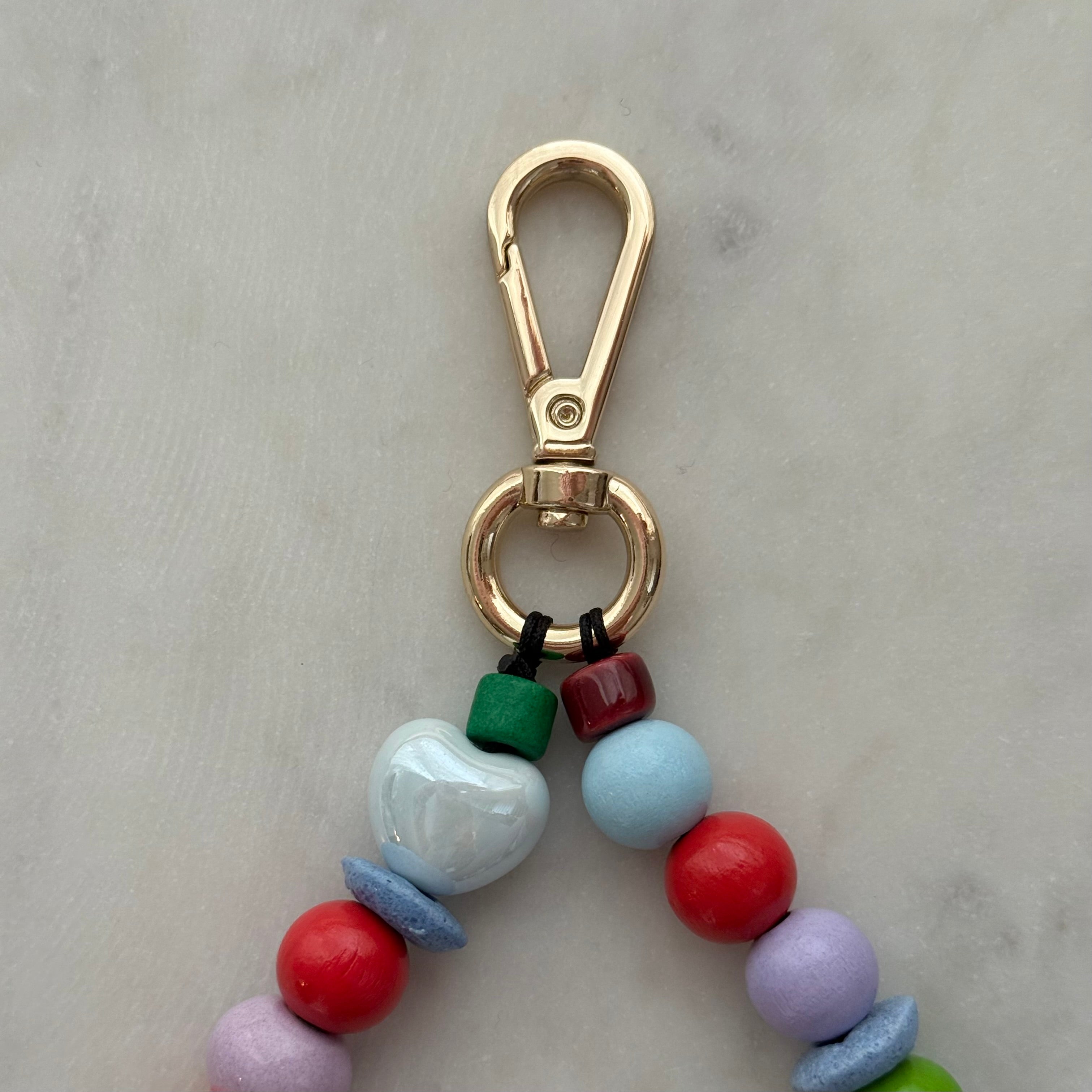 Mobile Phone Chain - Happy