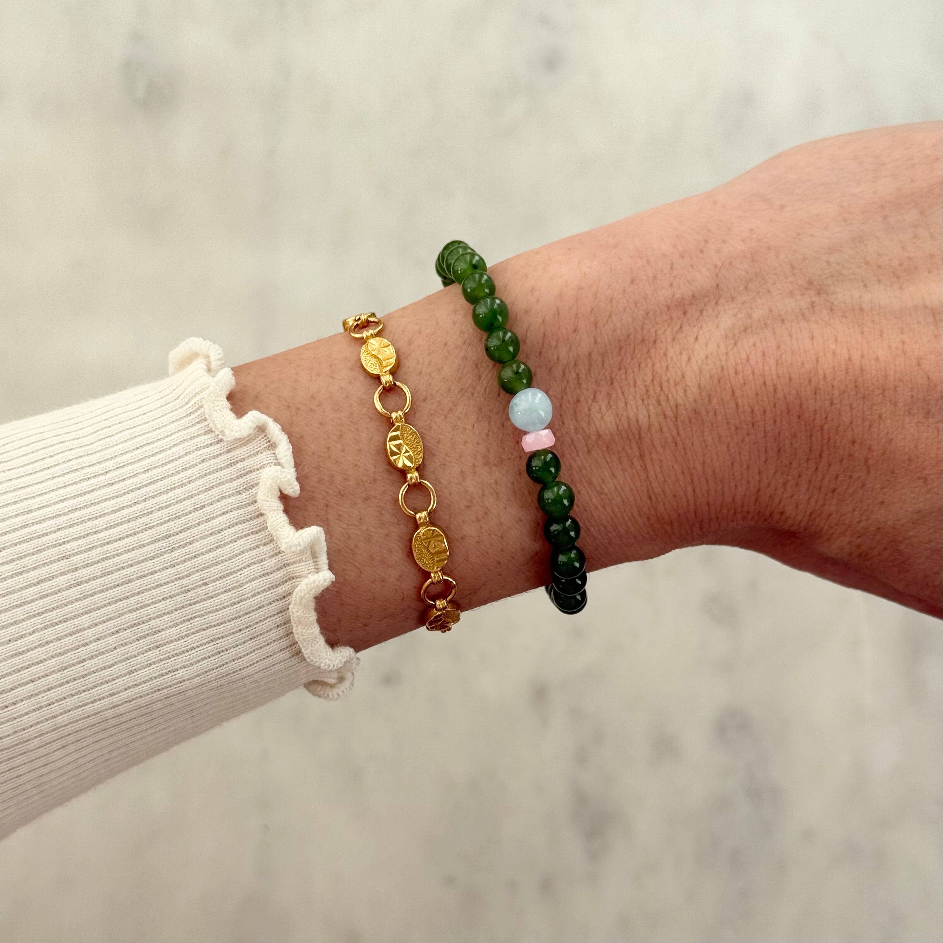 April Grass Bracelet