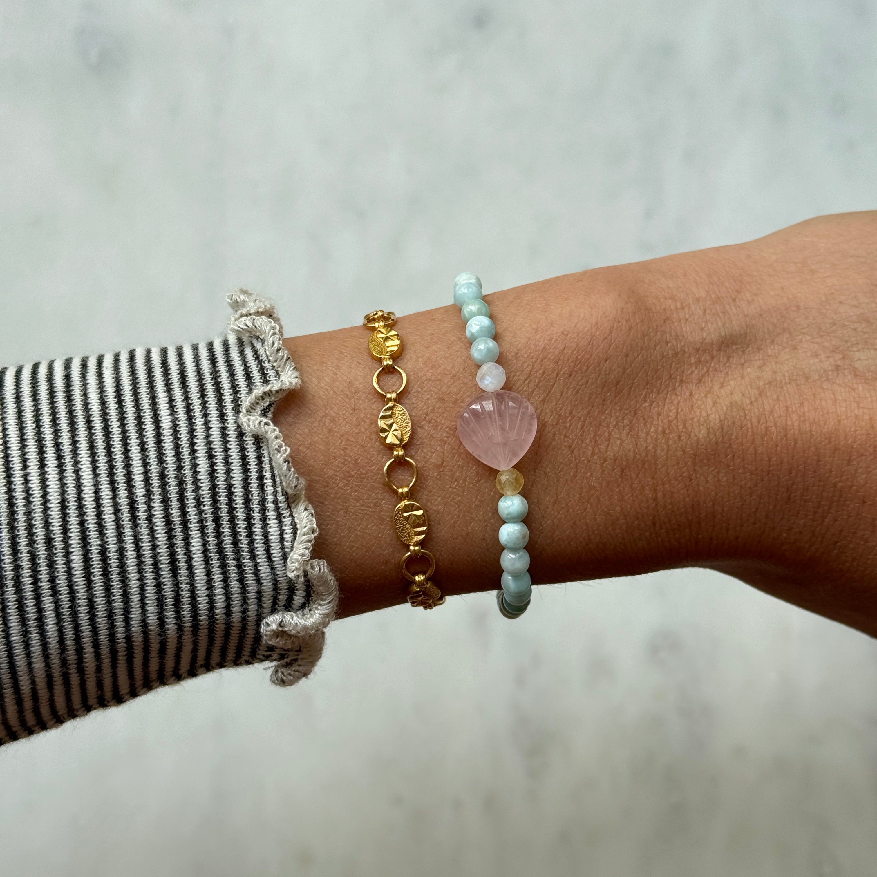 Tiny Rosequartz Bracelet