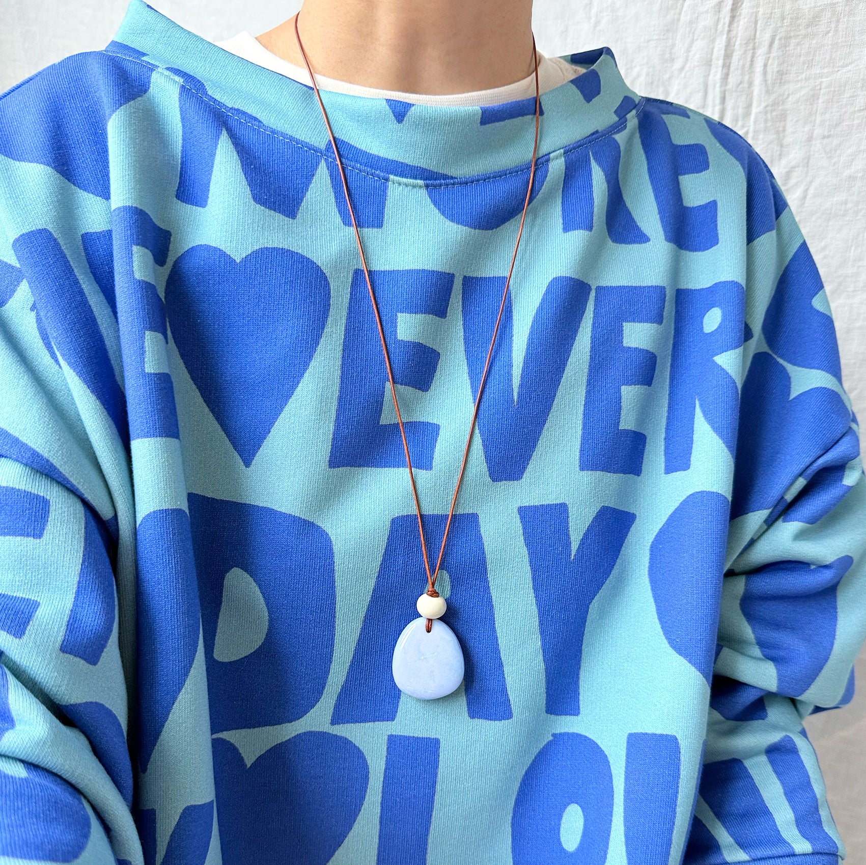 More Love Pendant - Chalcedon