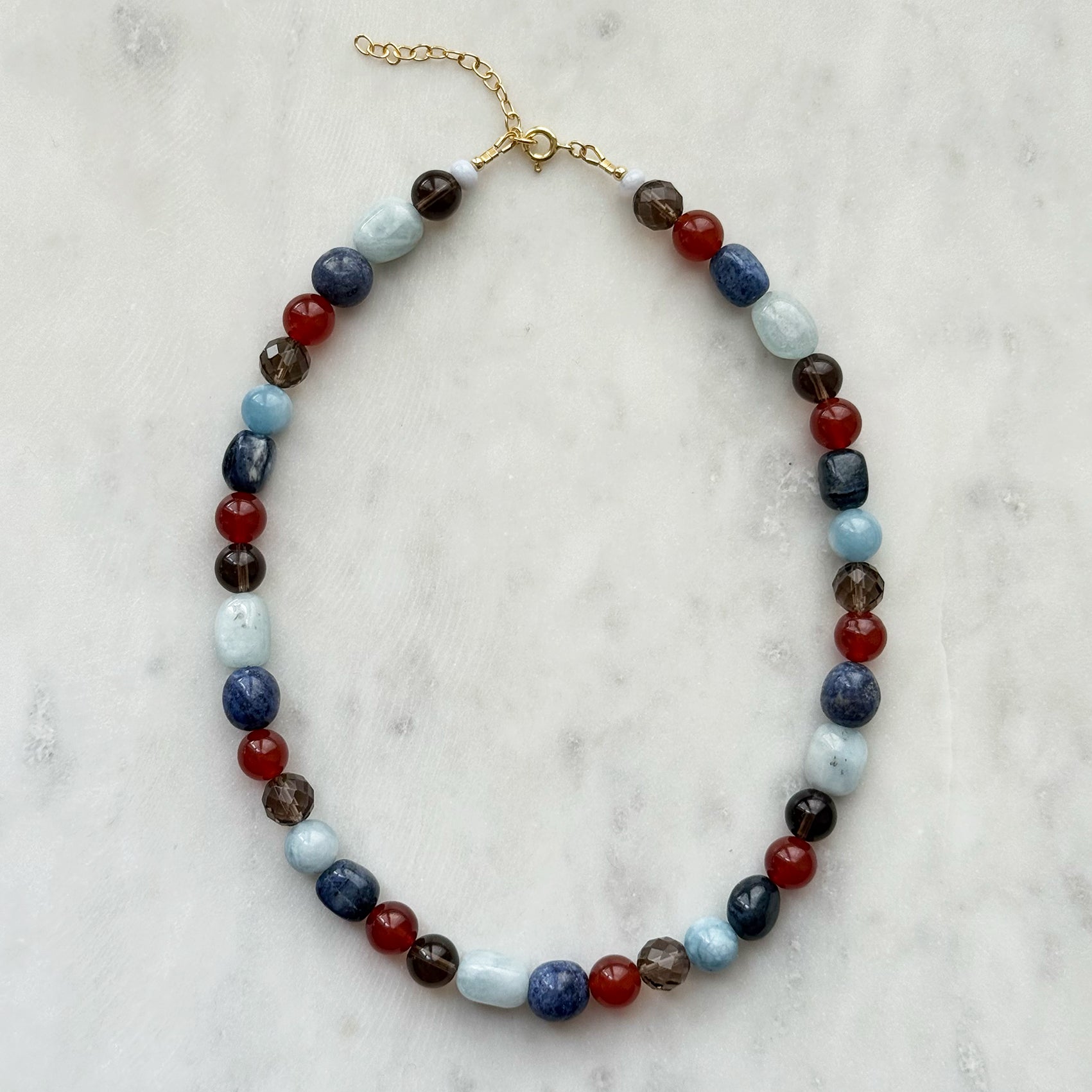 Autumn Blues Necklace