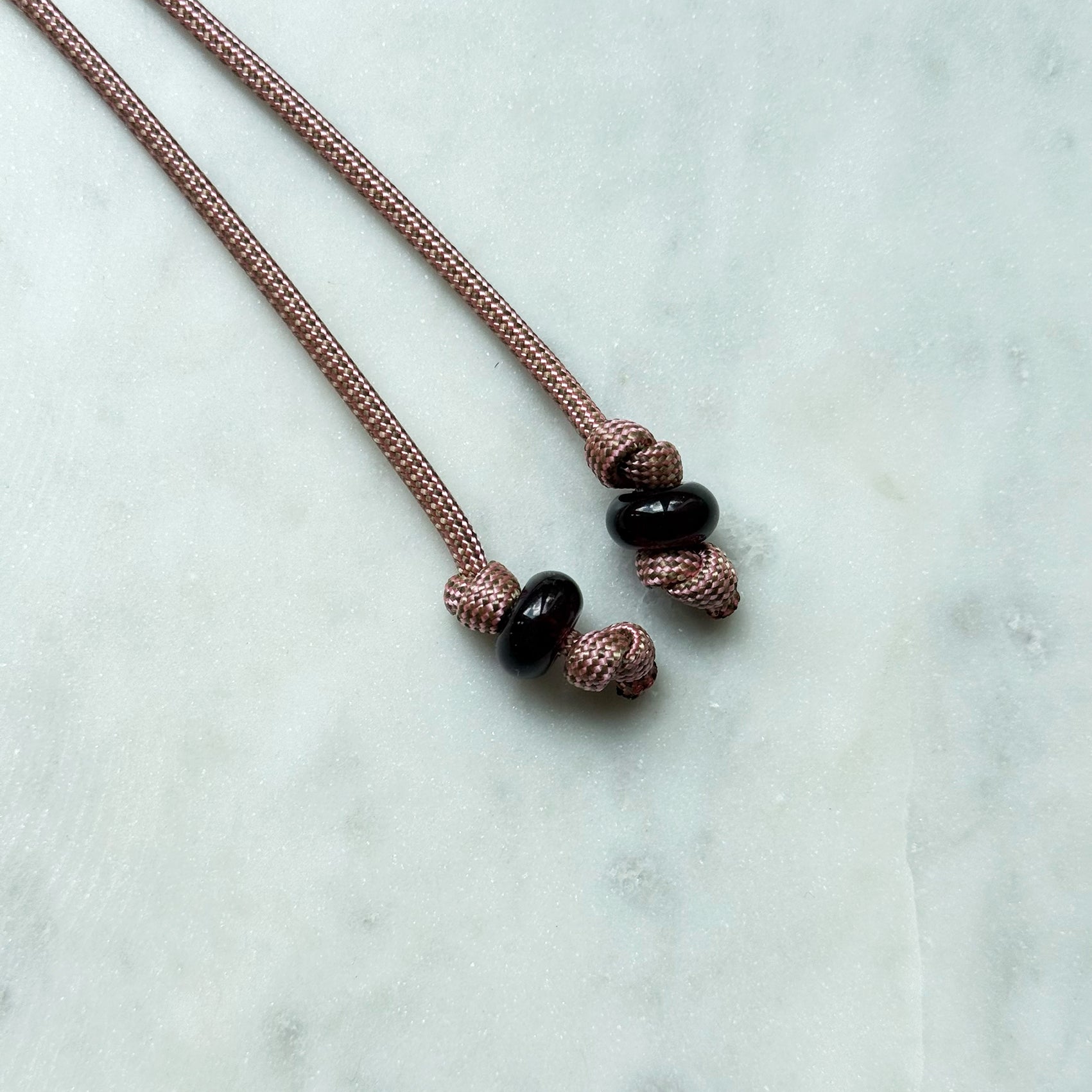 Cord Necklace - Berry