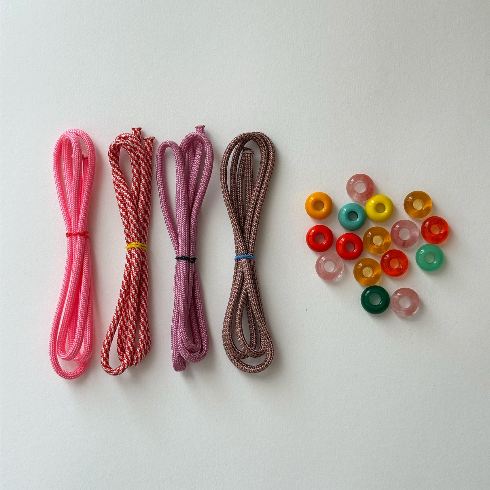 Cord Set - Pink/Red
