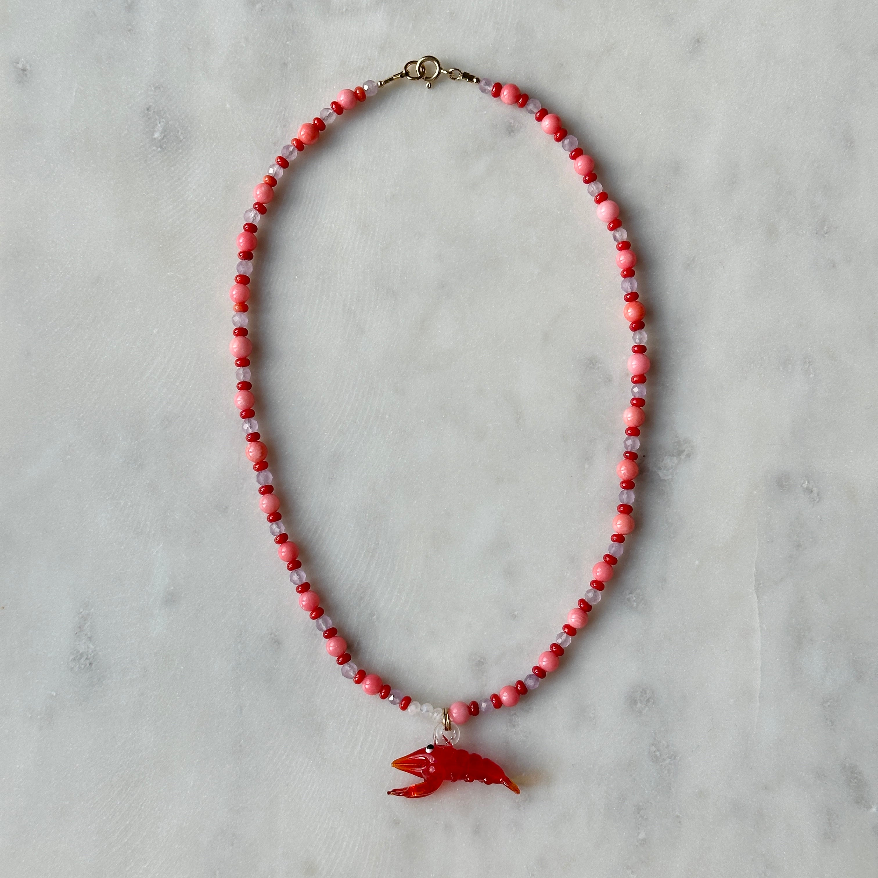 Lobster Love Necklace