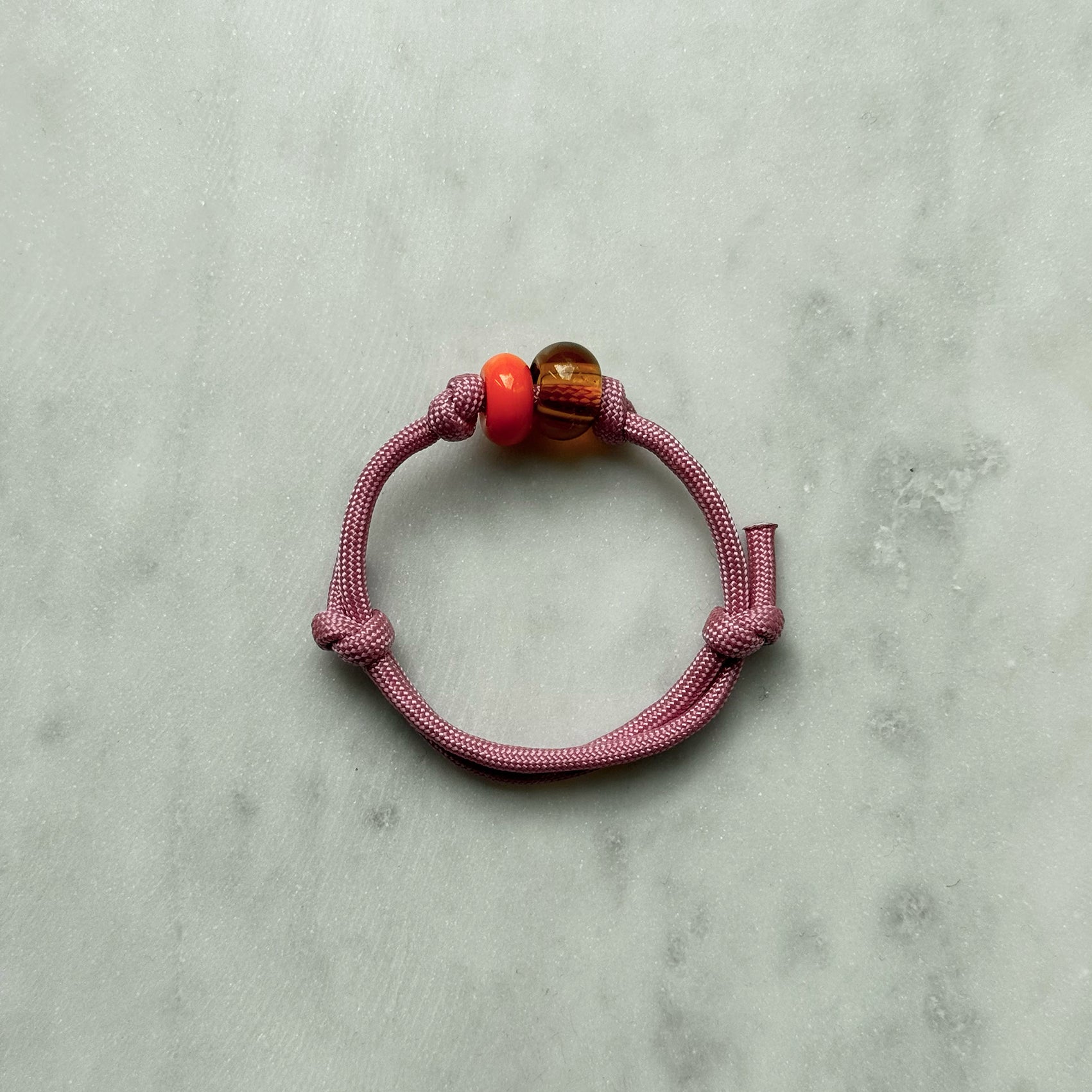 Cord Bracelet - Rose Pink
