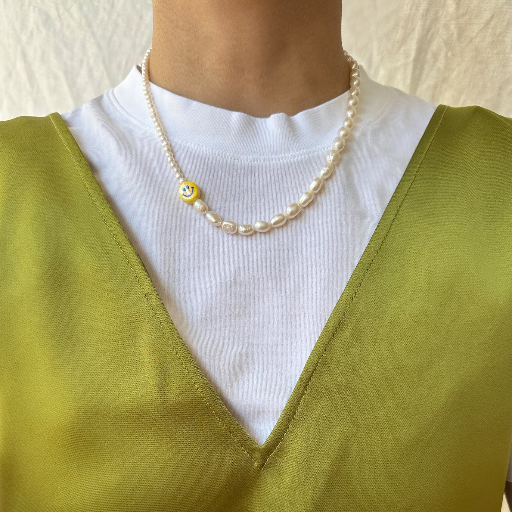 Keep Smiling Pearl Necklace